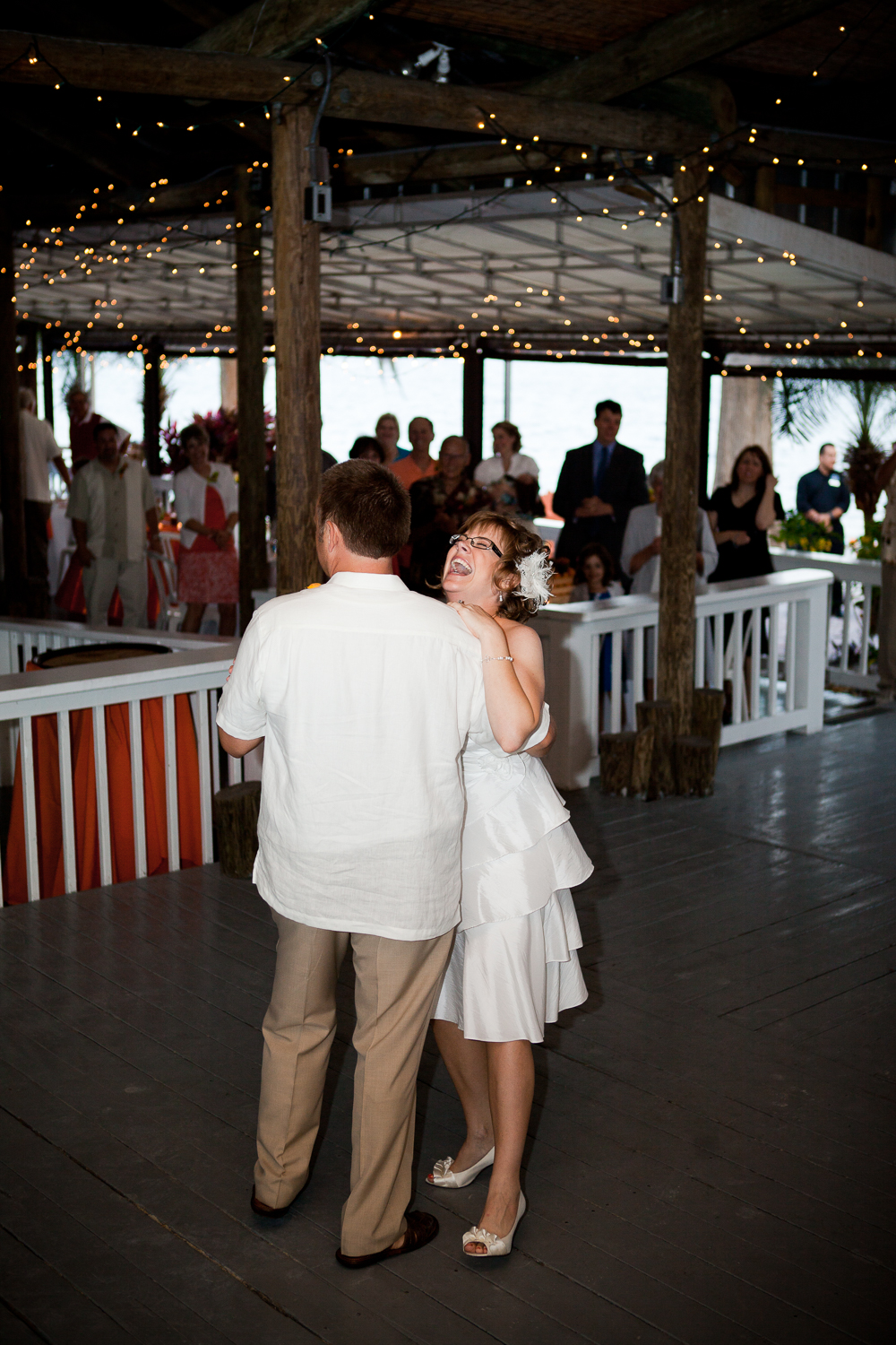  Florida orange-themed wedding at Paradise Cove, Orlando 