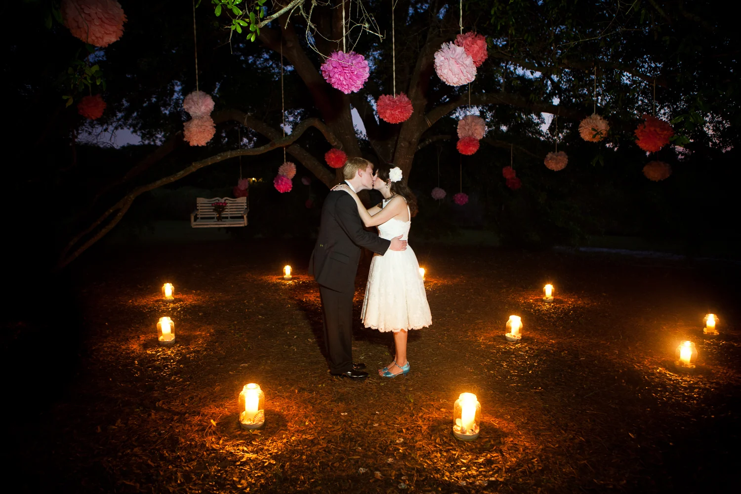 Backyard wedding ideas | At-home wedding in Orlando, Florida
