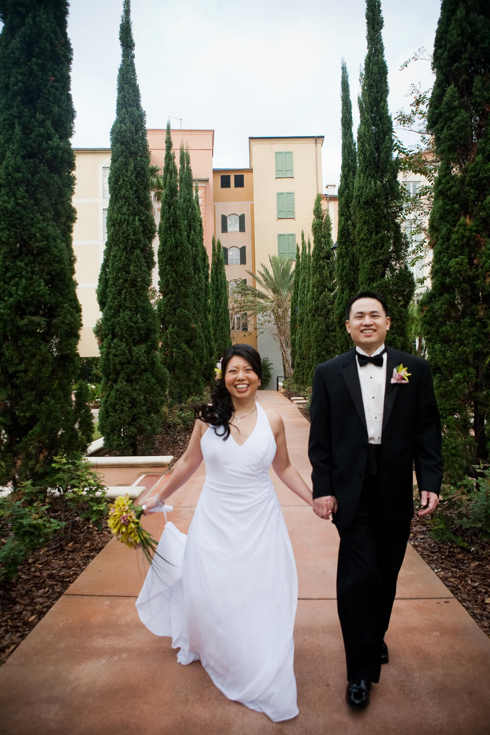  Universal Loews Portofino Bay Hotel wedding photos 