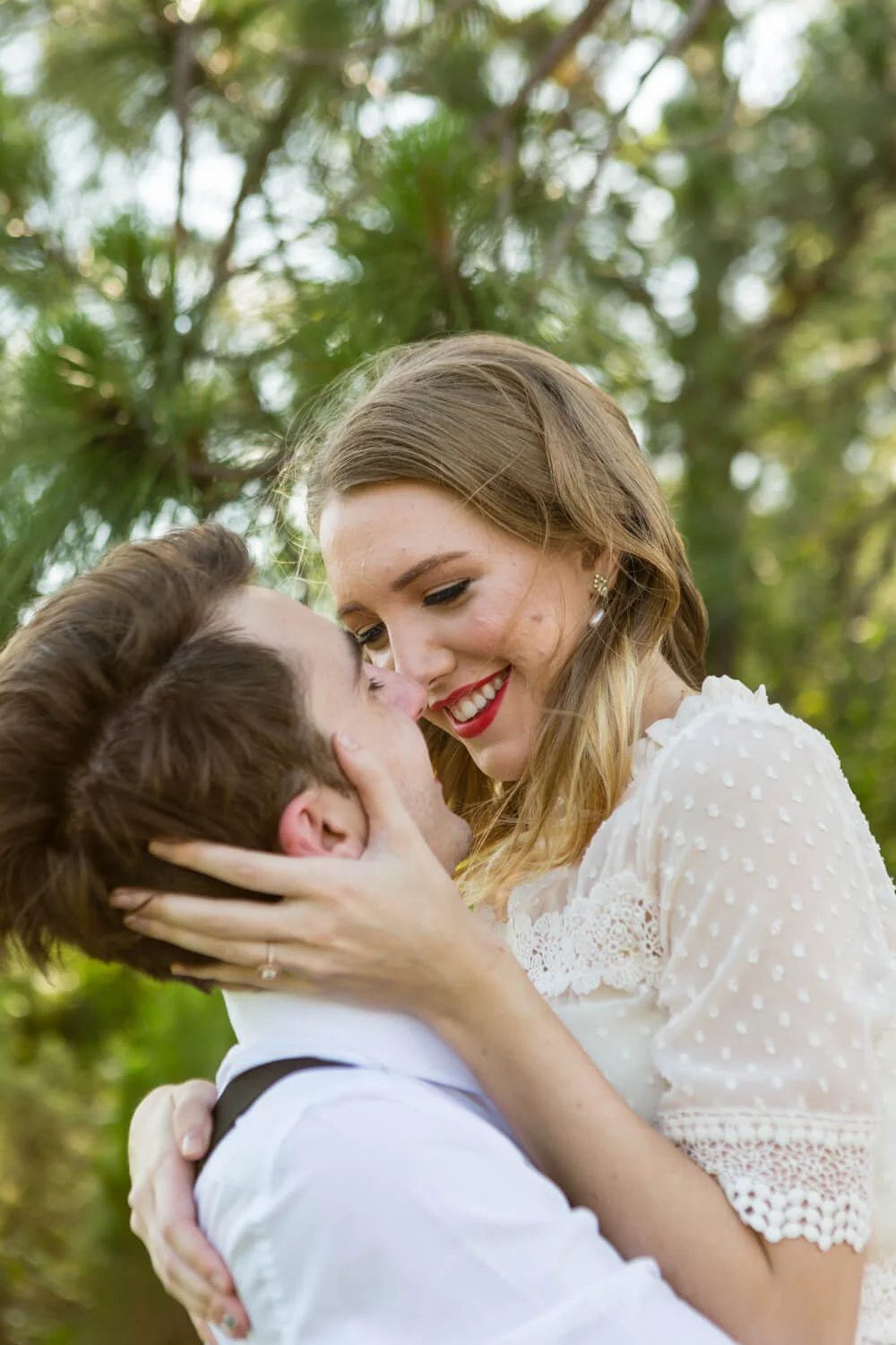 Intimate wedding shoot themed around The Notebook Movie