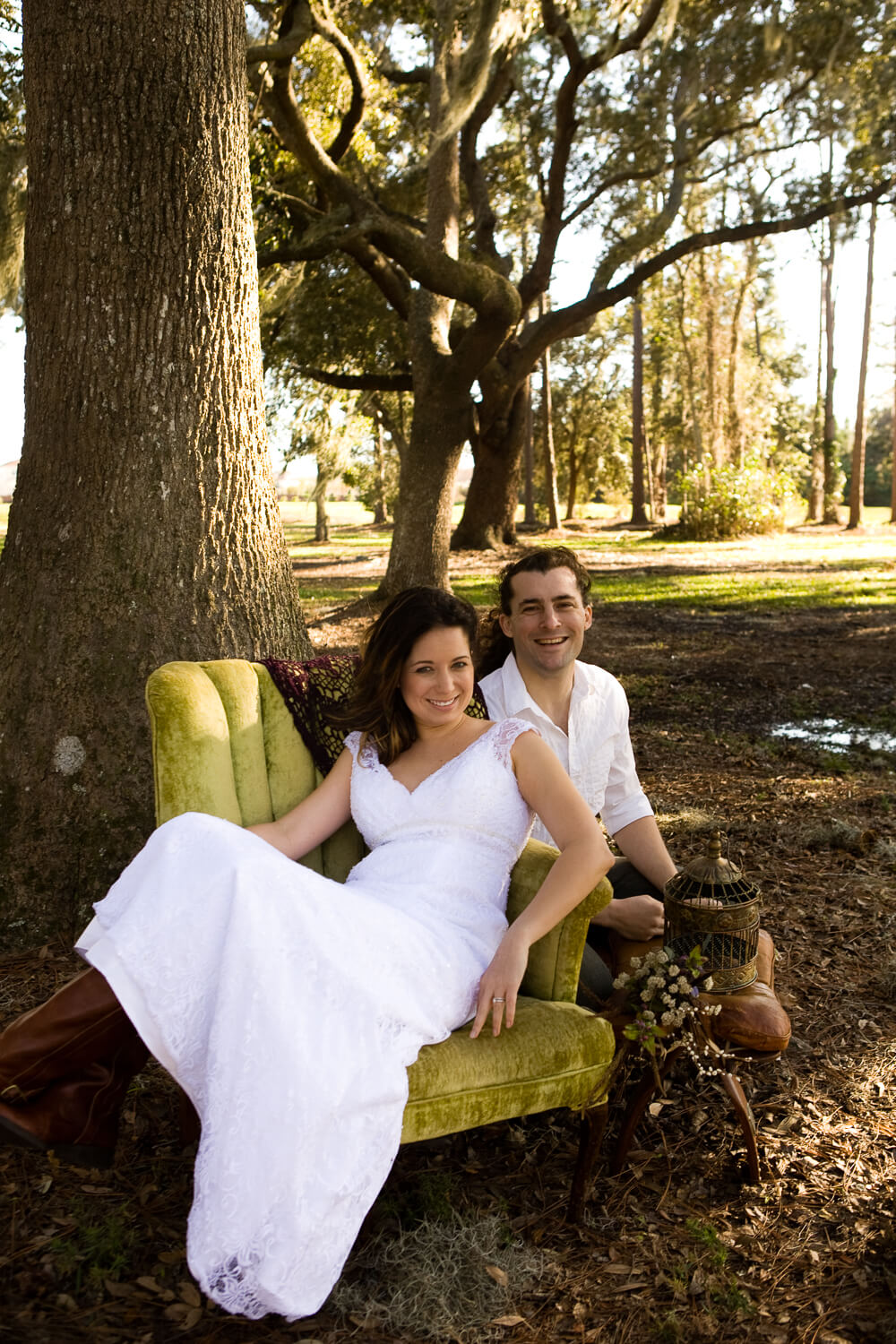  Boho style trash the dress 