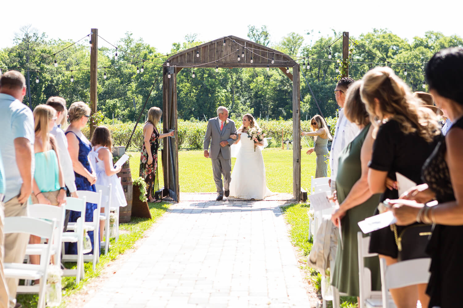  Ever After Farms Blueberry Barn wedding 