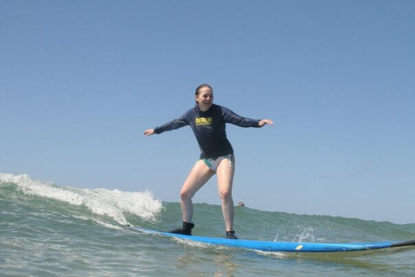 Maui surf lesson 2009