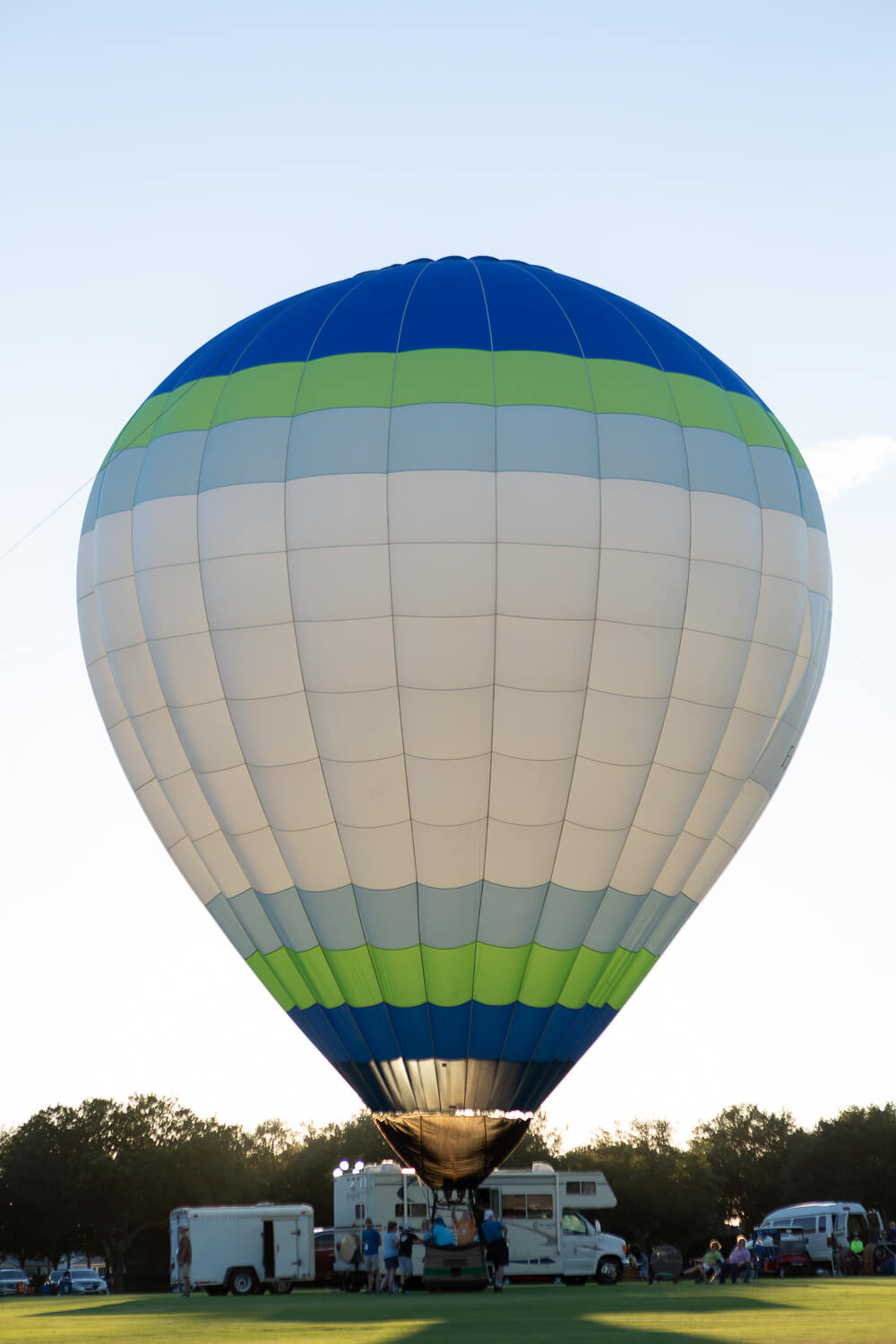  hot air balloon and balloon glow photos from the 2019 Villages Polo Club Hot Air Balloon Festival 