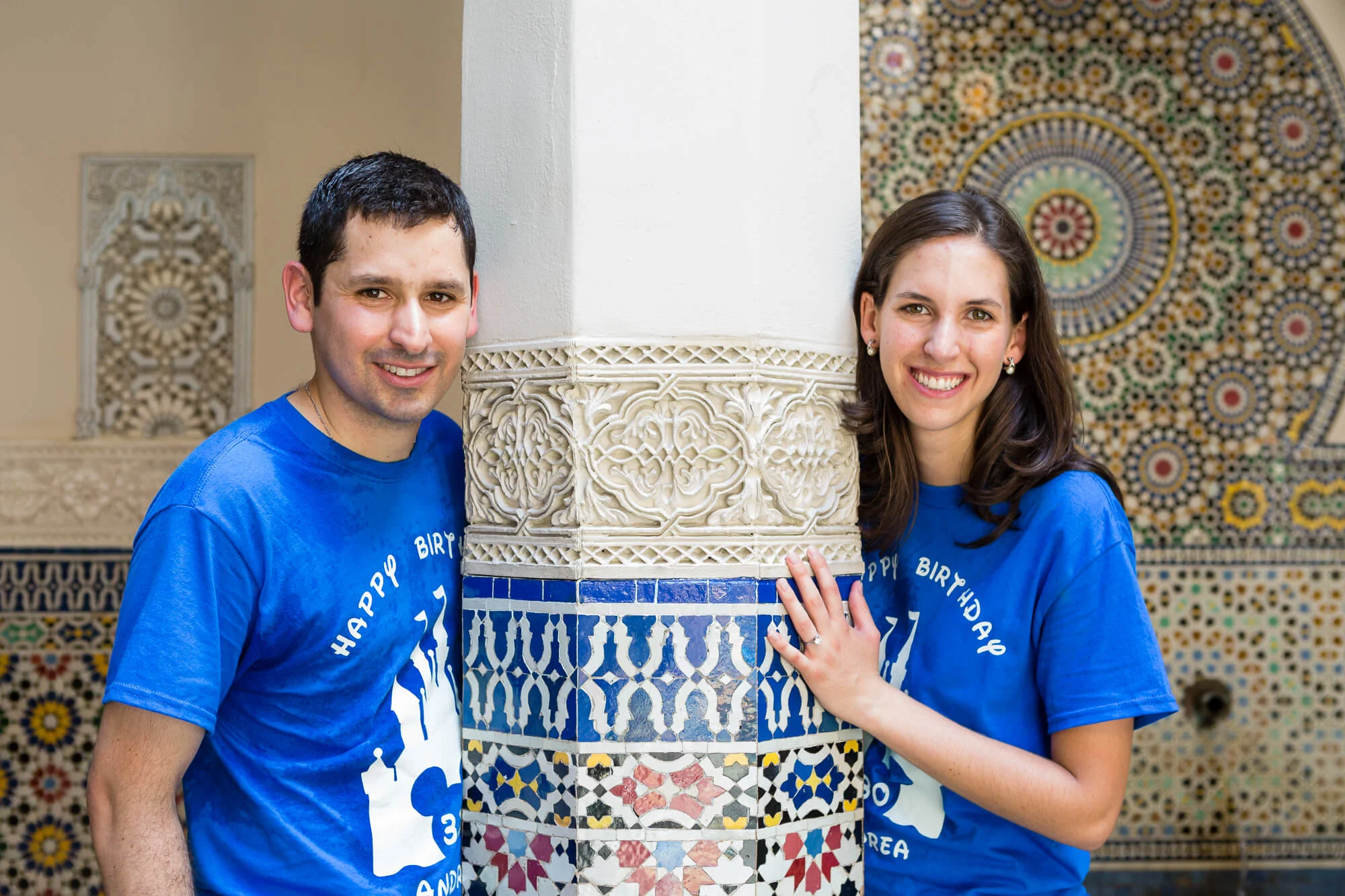 Jose and Andrea's proposal photos at epcot