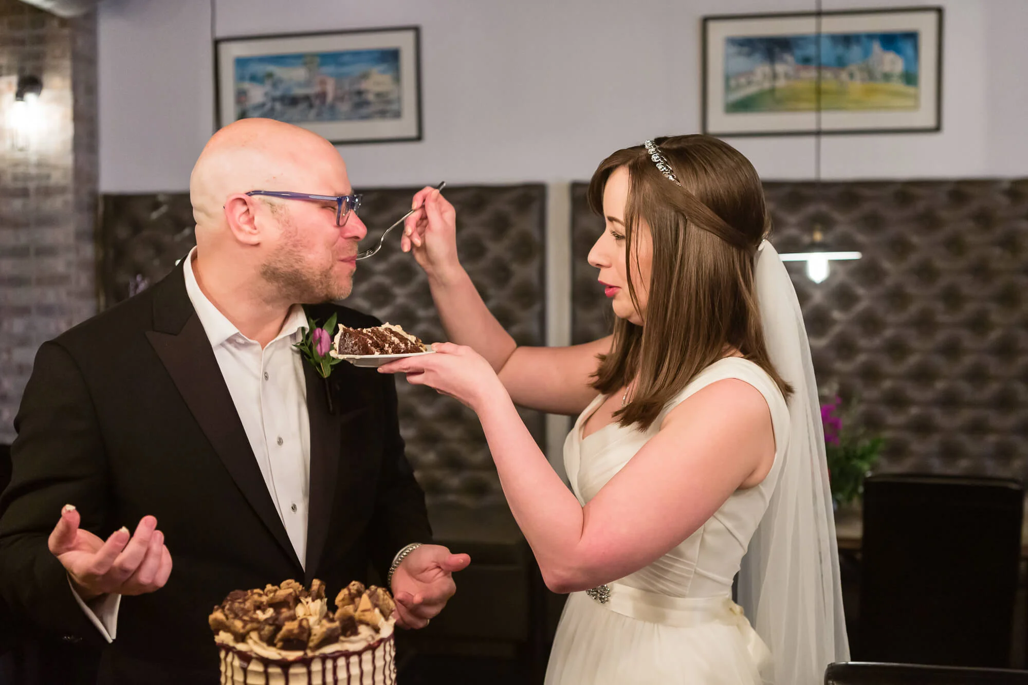 wedding photos from Amanda and Ryan's surprise wedding at Winter Park Florida's Chapel & Cellar wedding venue