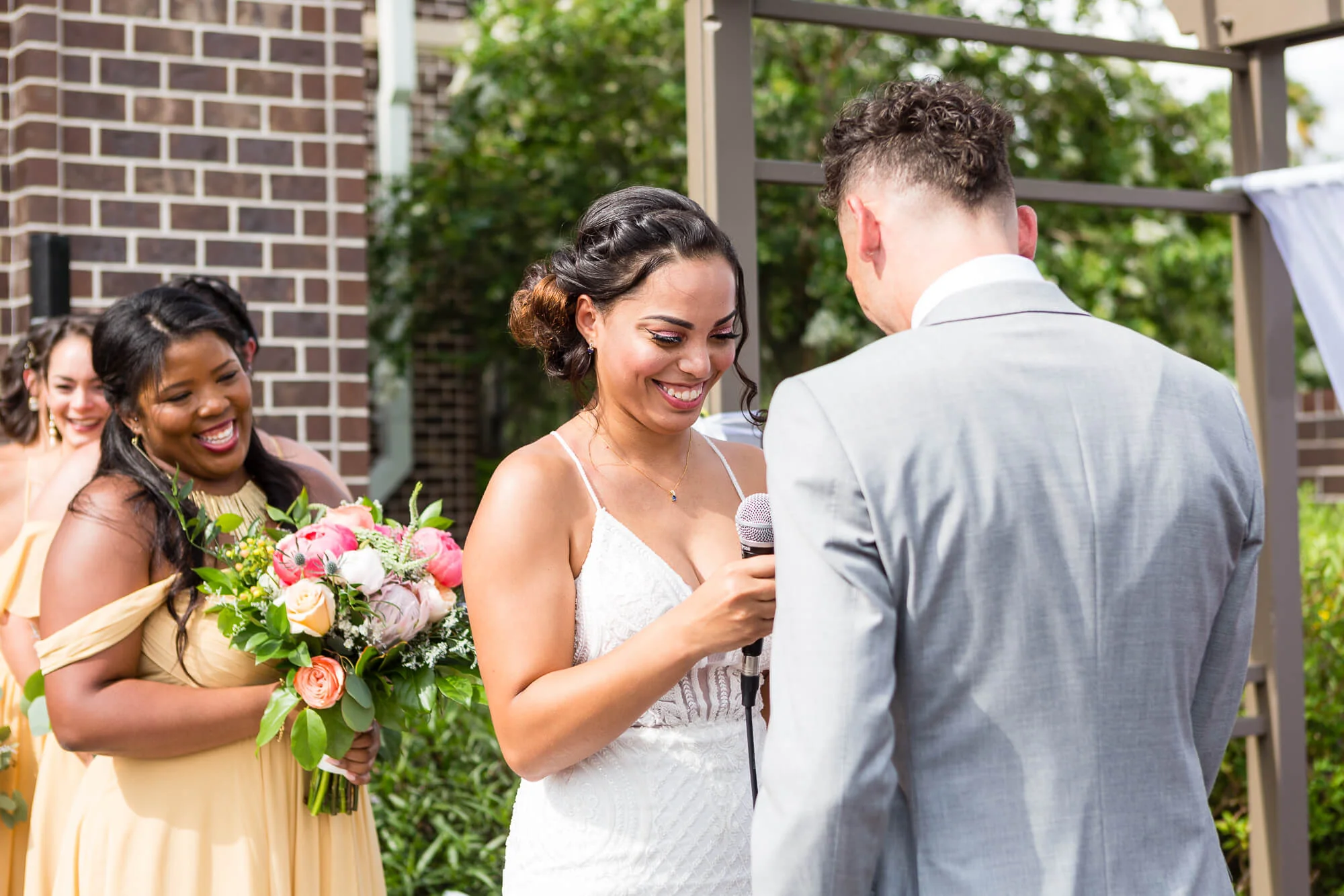 The royal blue and gold wedding of Jessica and Bruce at Noah's Event Venue in Lake Mary, Florida