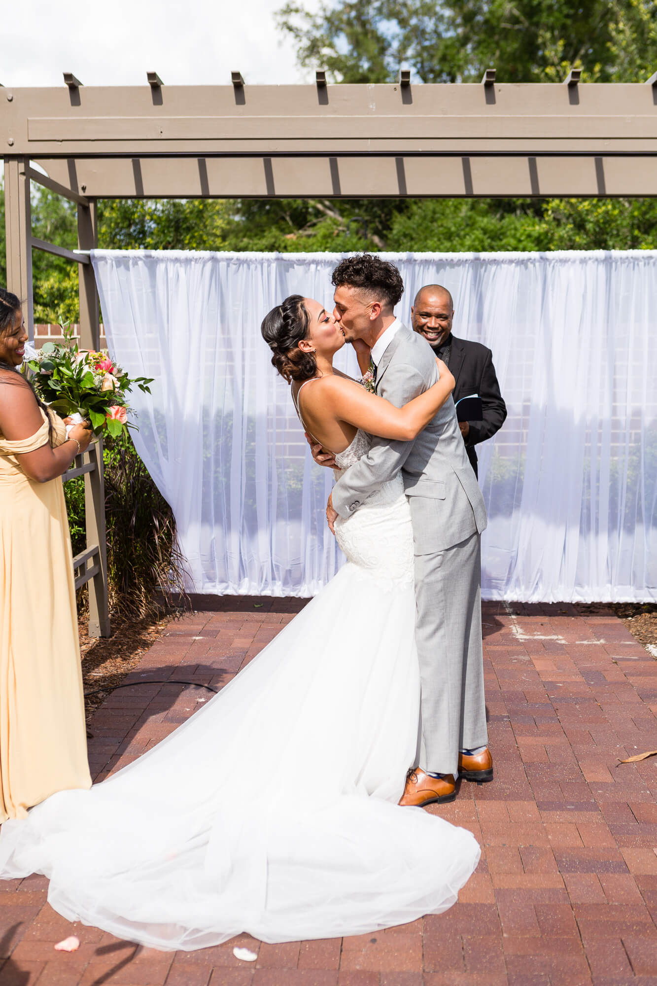  The royal blue and gold wedding of Jessica and Bruce at Noah's Event Venue in Lake Mary, Florida 