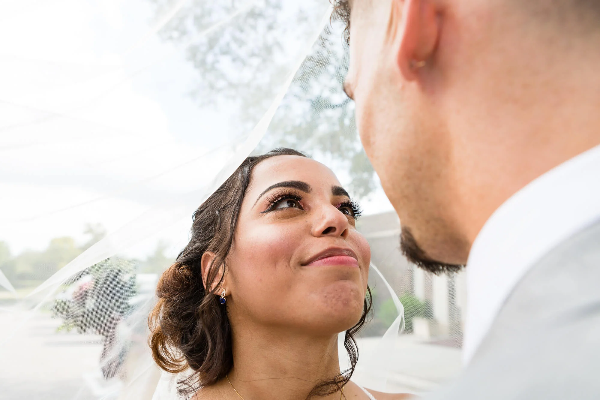 The royal blue and gold wedding of Jessica and Bruce at Noah's Event Venue in Lake Mary, Florida