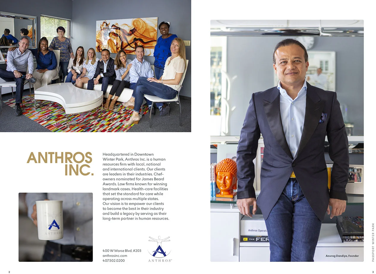 Passport Winter Park, Florida magazine tearsheet