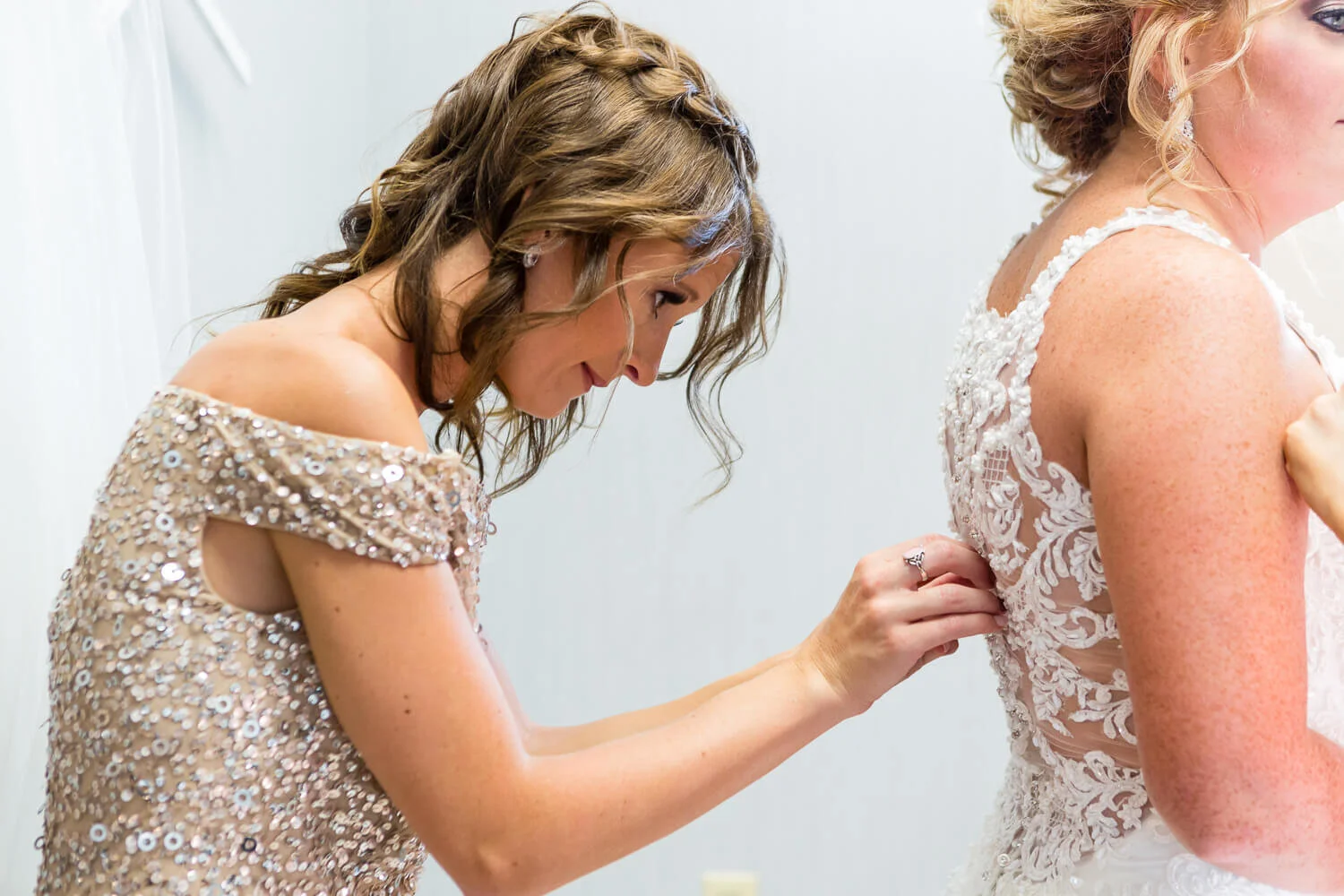 Crystal Ballroom Daytona blush pink wedding