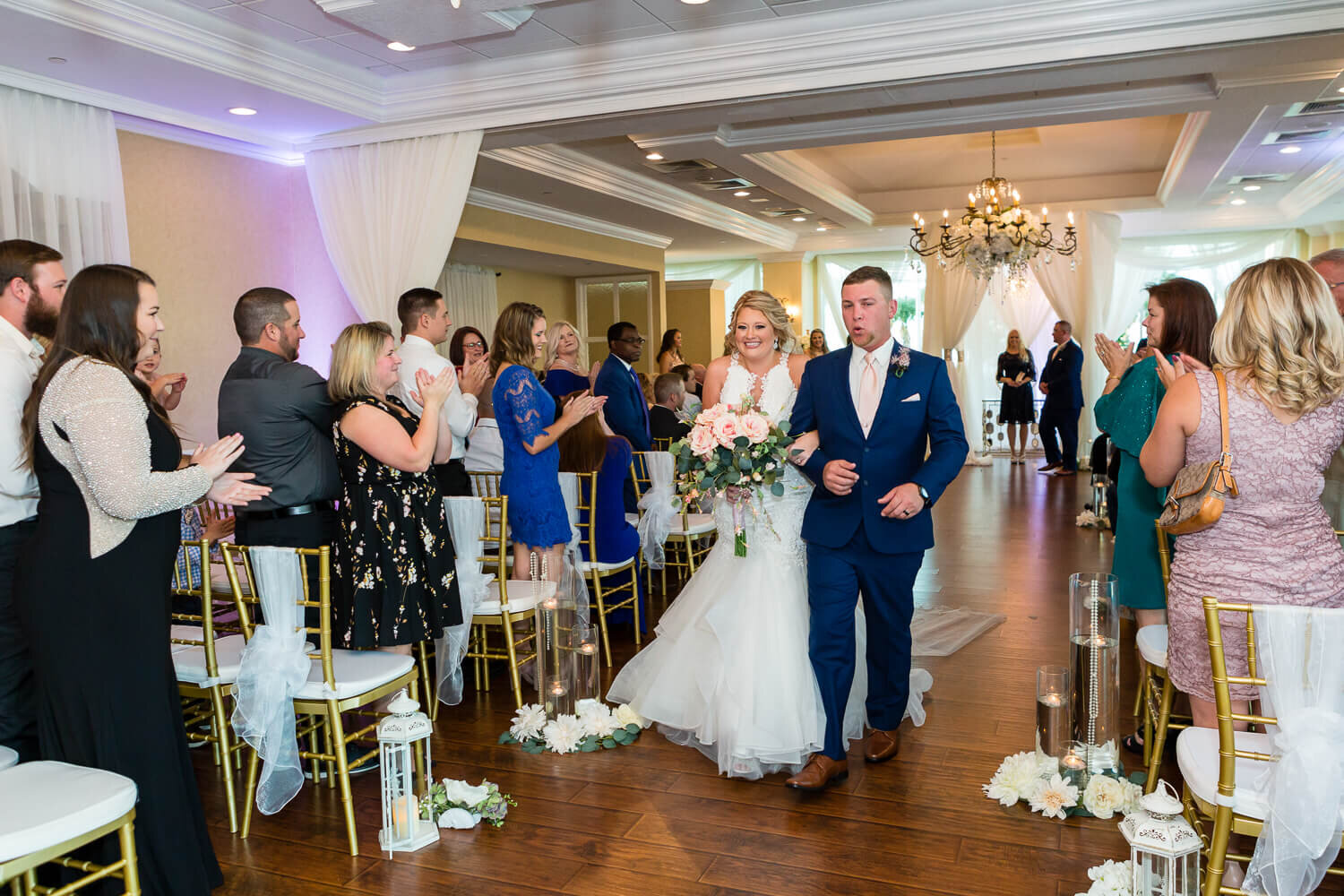Crystal Ballroom Daytona blush pink wedding