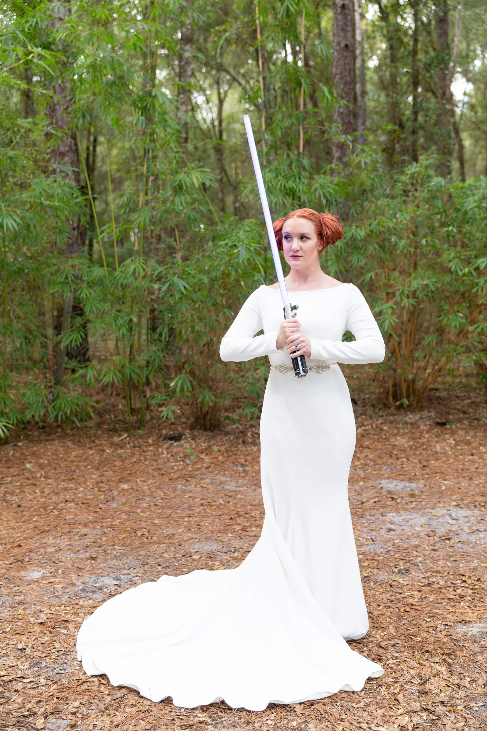  Star Wars Wedding Styled Shoot at Bridle Oaks Barn, Deland, Florida 