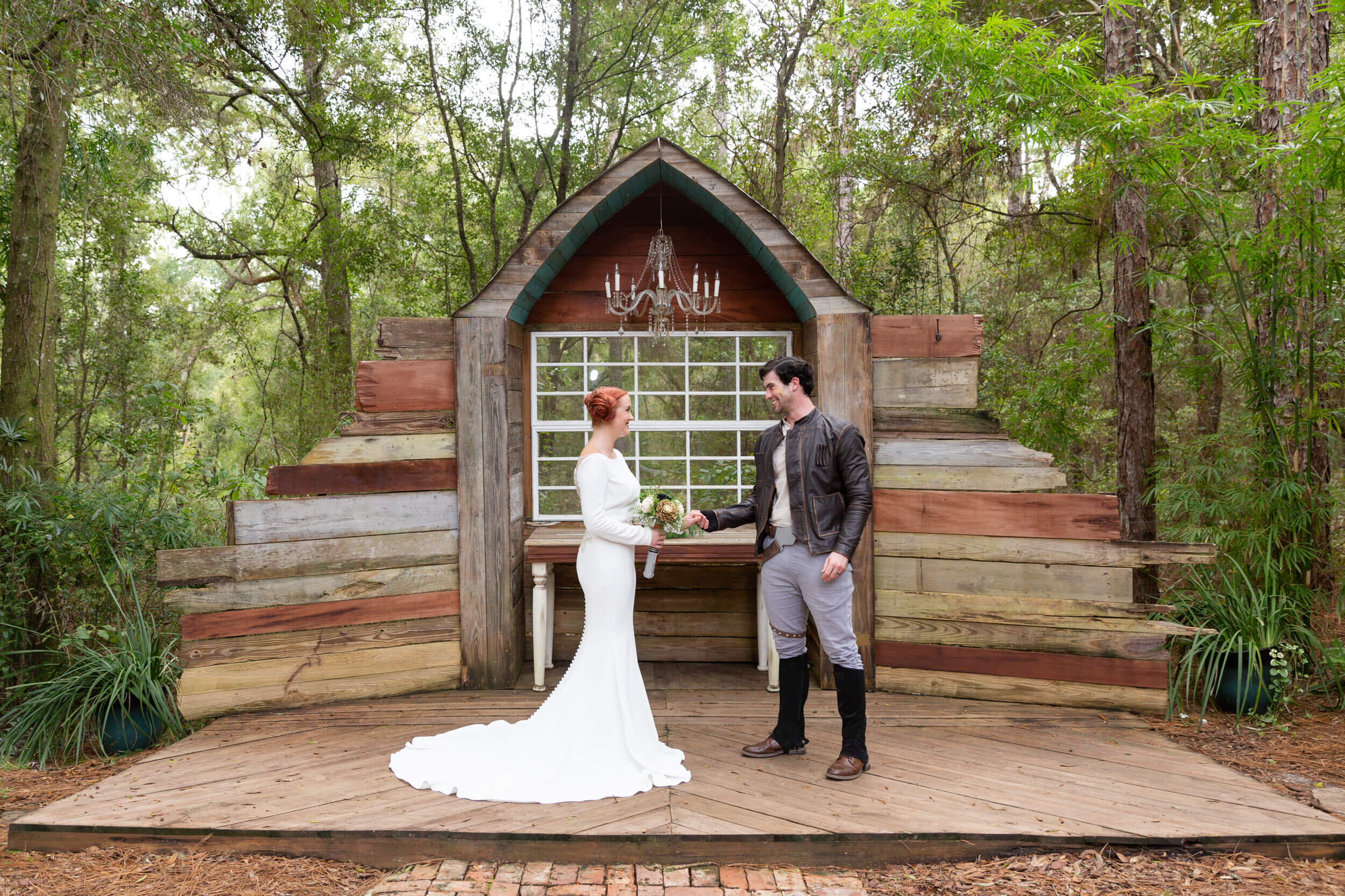  Star Wars Wedding Styled Shoot at Bridle Oaks Barn, Deland, Florida 