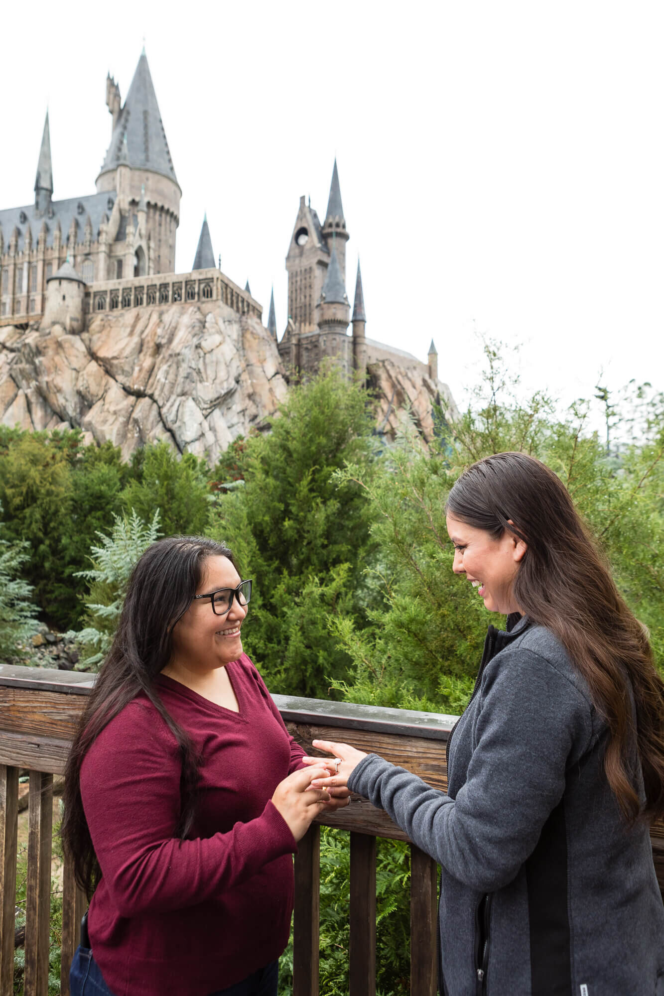  Harry Potter themed marriage Proposal at Universal Orlando, Florida 