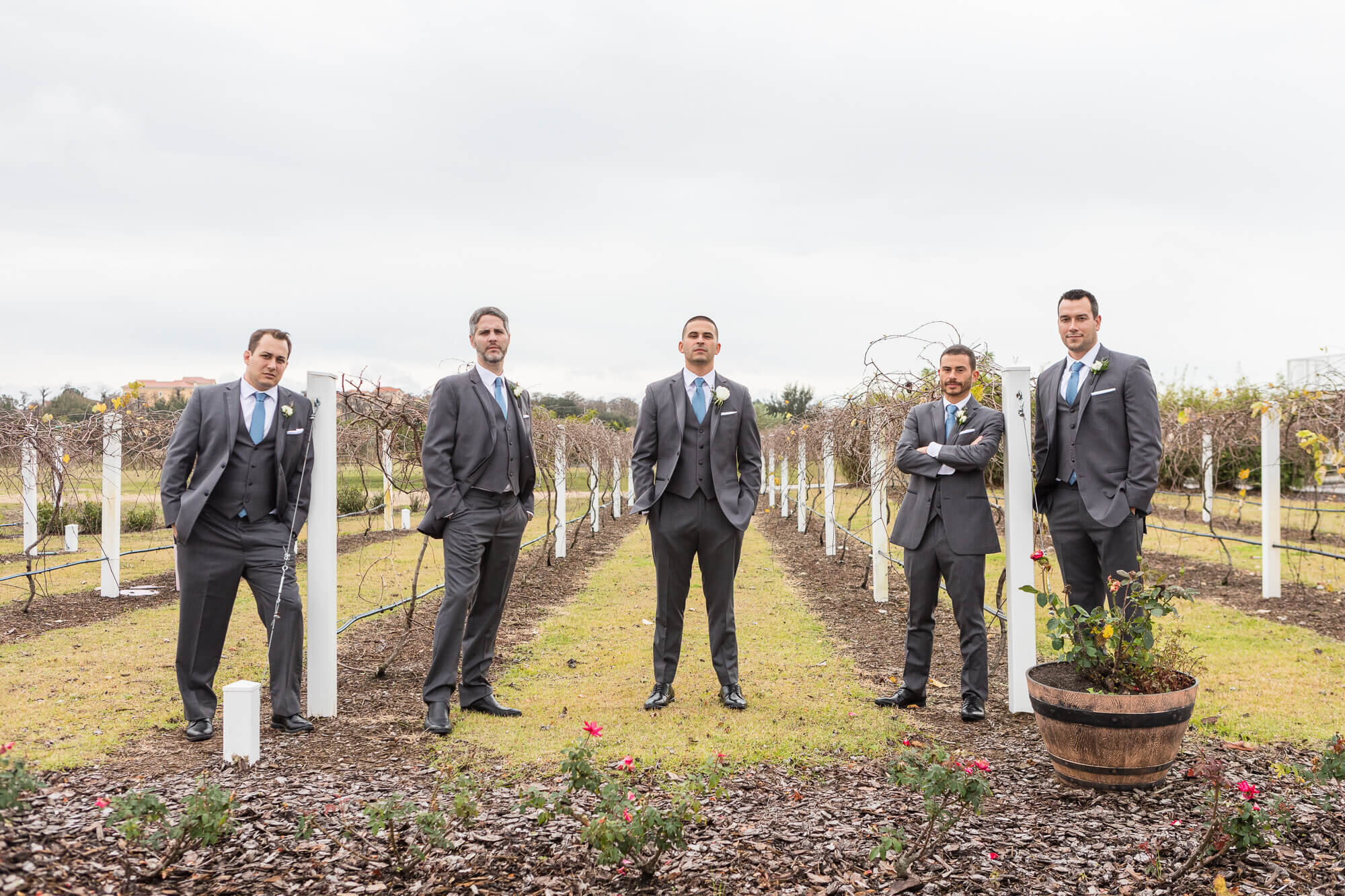  outdoor wedding at Kissimmee's Island Grove Wine Company at Formosa Gardens 