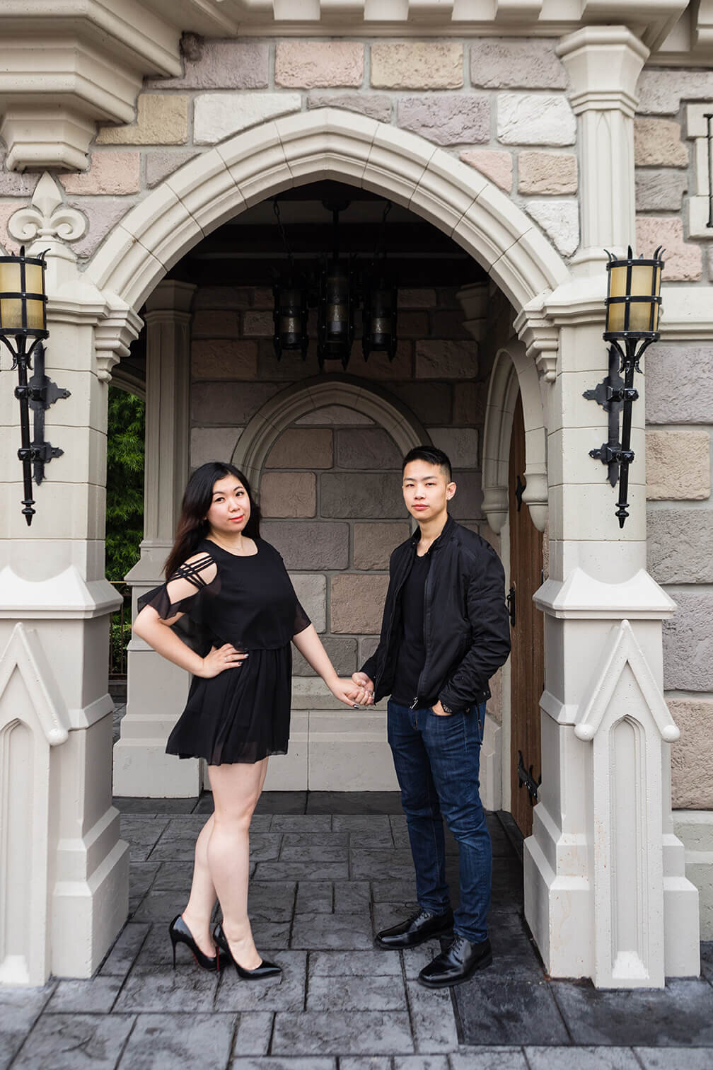  Grace and Alex's Magic Kingdom Marriage Proposal, Walt Disney World, Orlando, Florida 