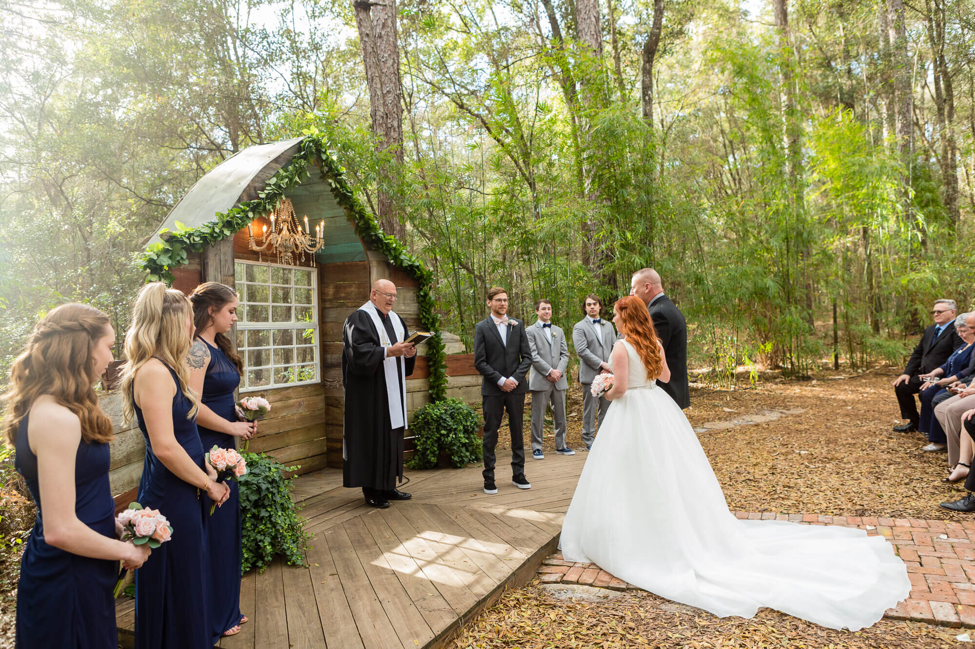  Taylor and Will's wedding at Deland's Bridle Oaks Barn 