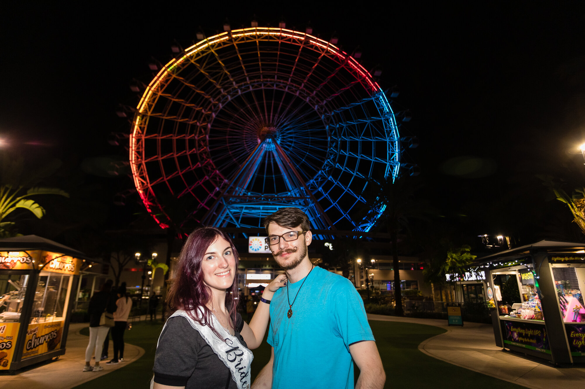  Preston and Rebecca's The Wheel at ICON Park Orlando, Florida Marriage Proposal 