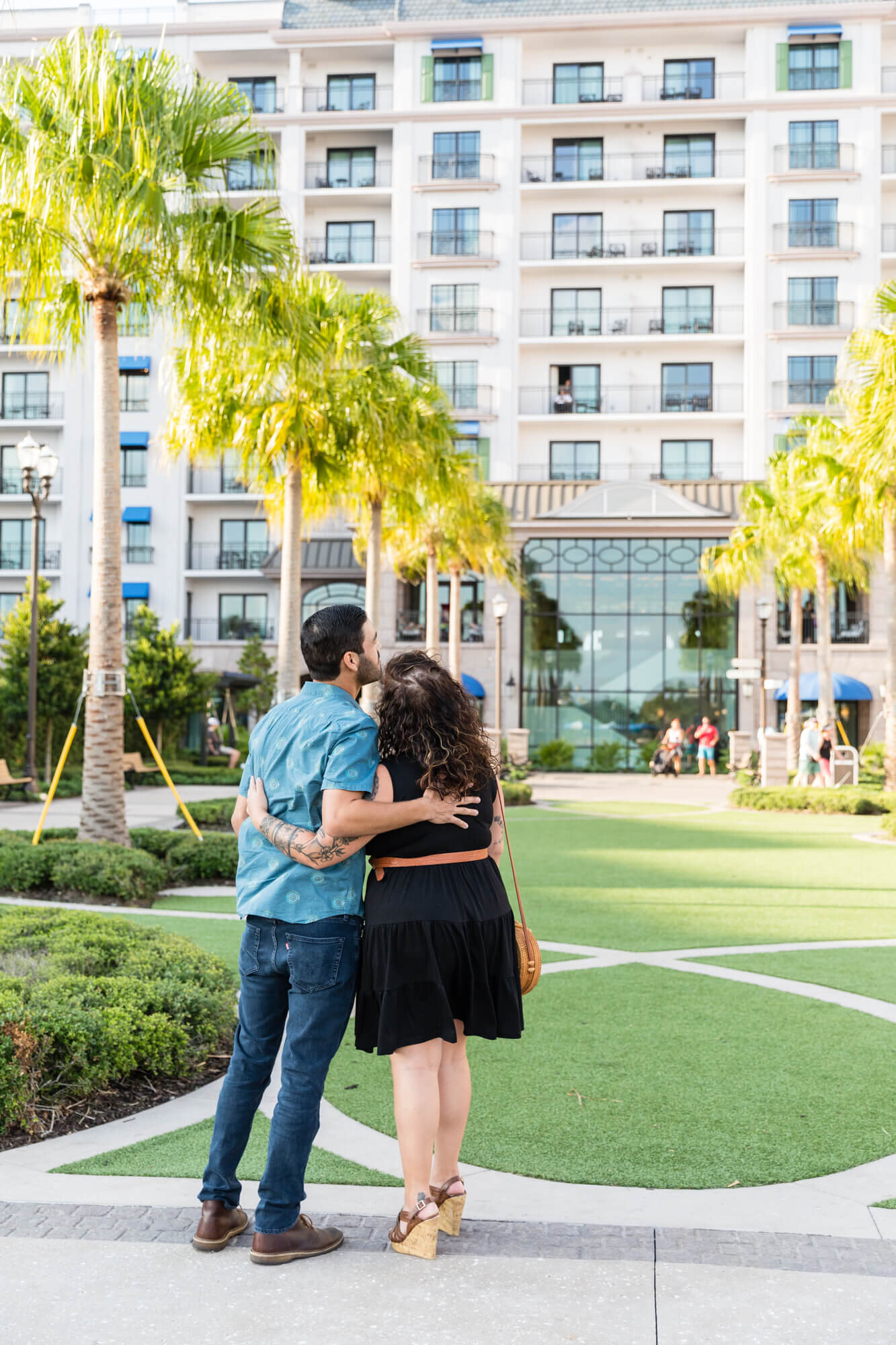  Surprise marriage proposal at Disney's Riviera Resort, Orlando, Florida 