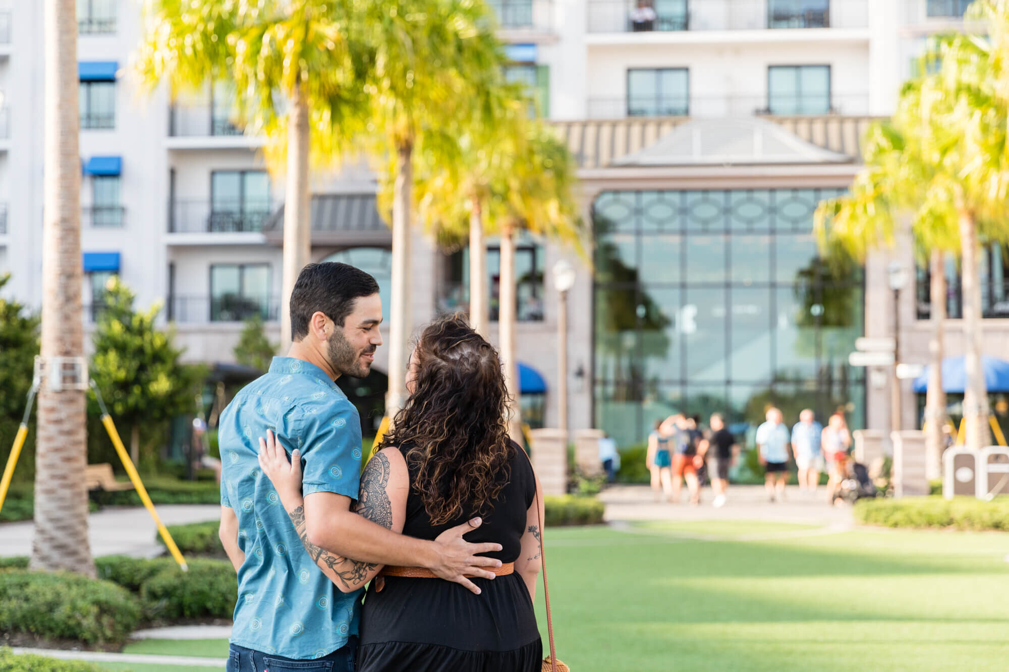  Surprise marriage proposal at Disney's Riviera Resort, Orlando, Florida 