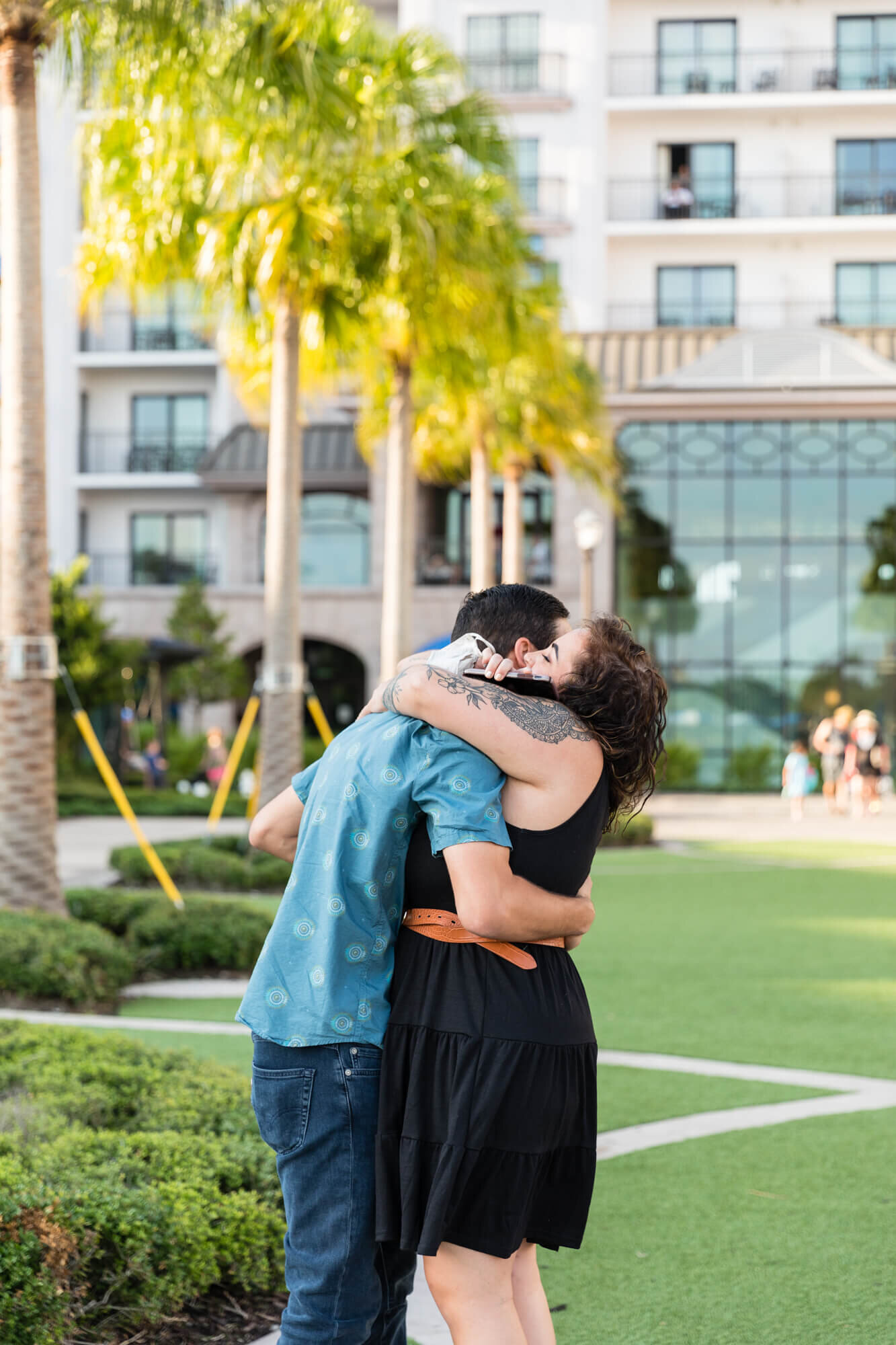  Surprise marriage proposal at Disney's Riviera Resort, Orlando, Florida 