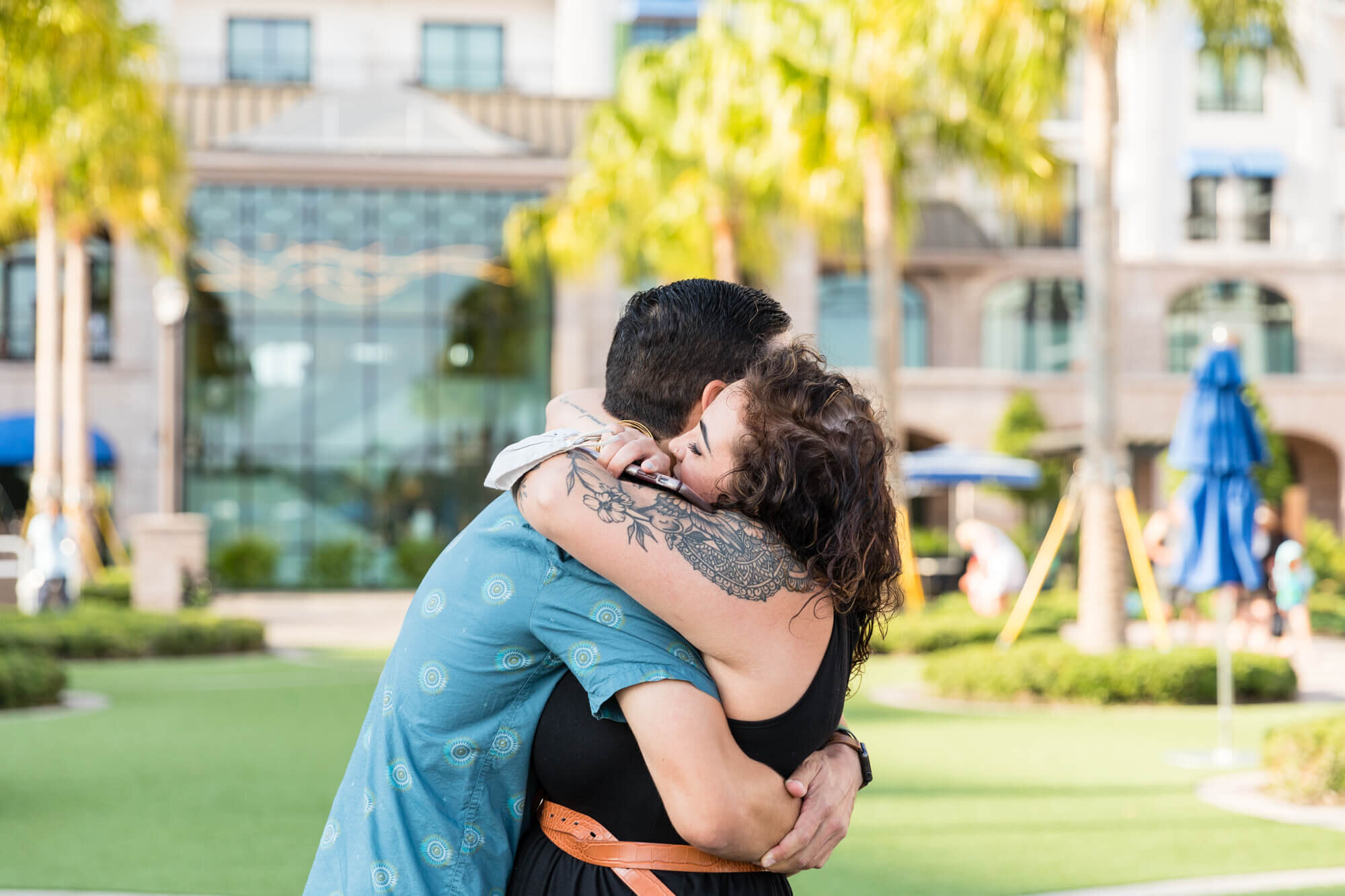  Surprise marriage proposal at Disney's Riviera Resort, Orlando, Florida 