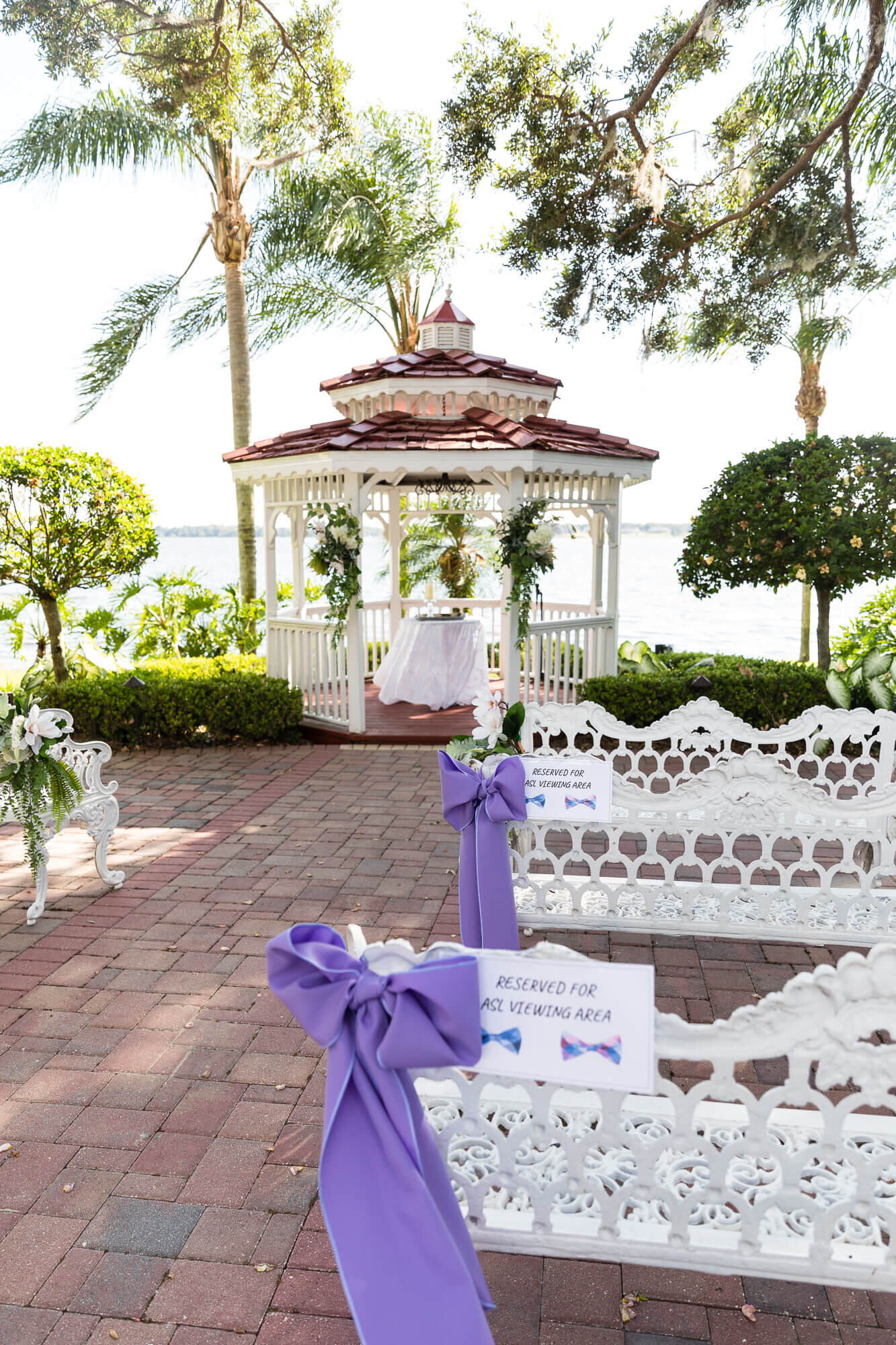  same sex wedding at Town Manor on the Lake B&B 