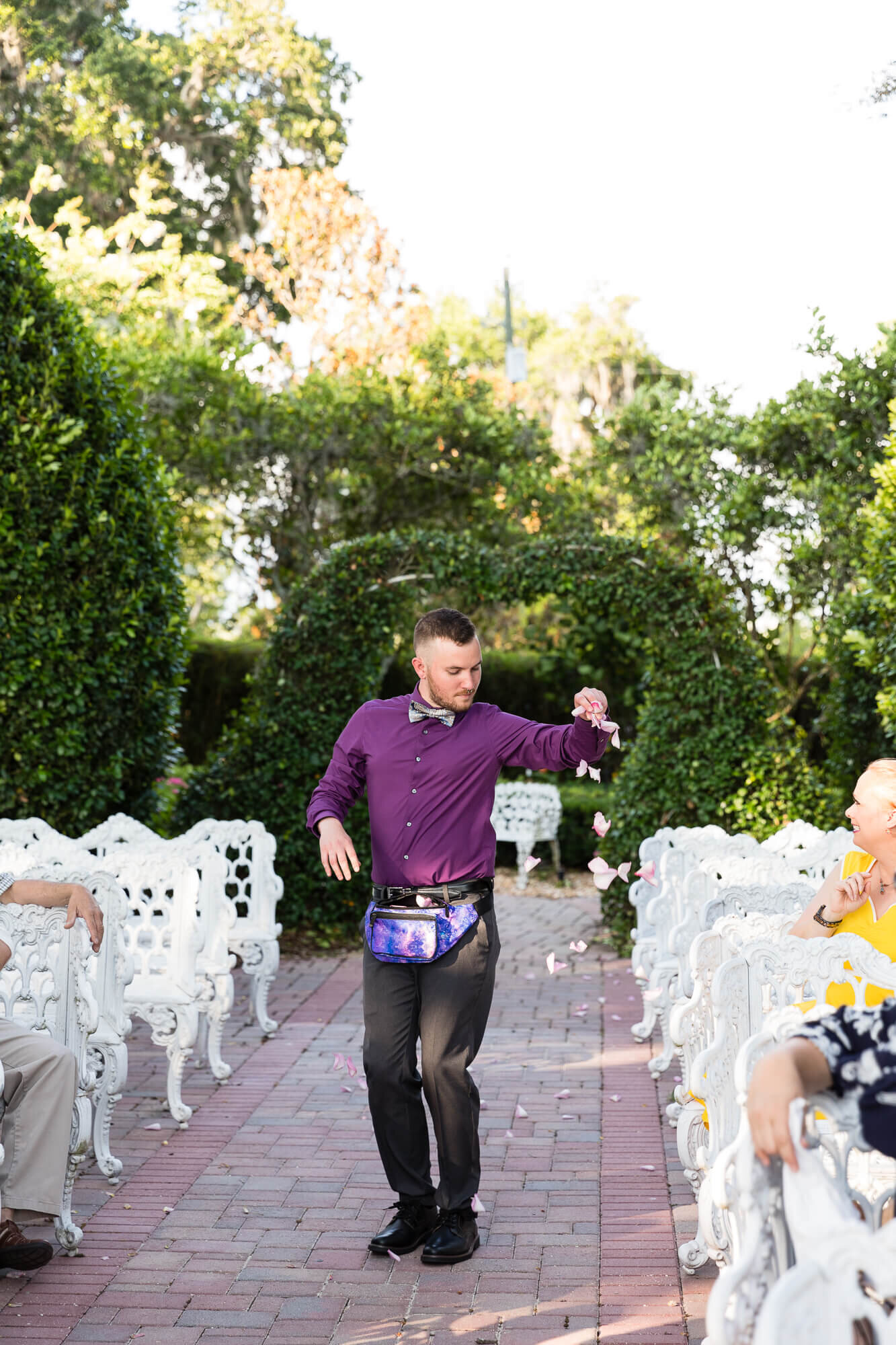  same sex wedding at Town Manor on the Lake B&B 