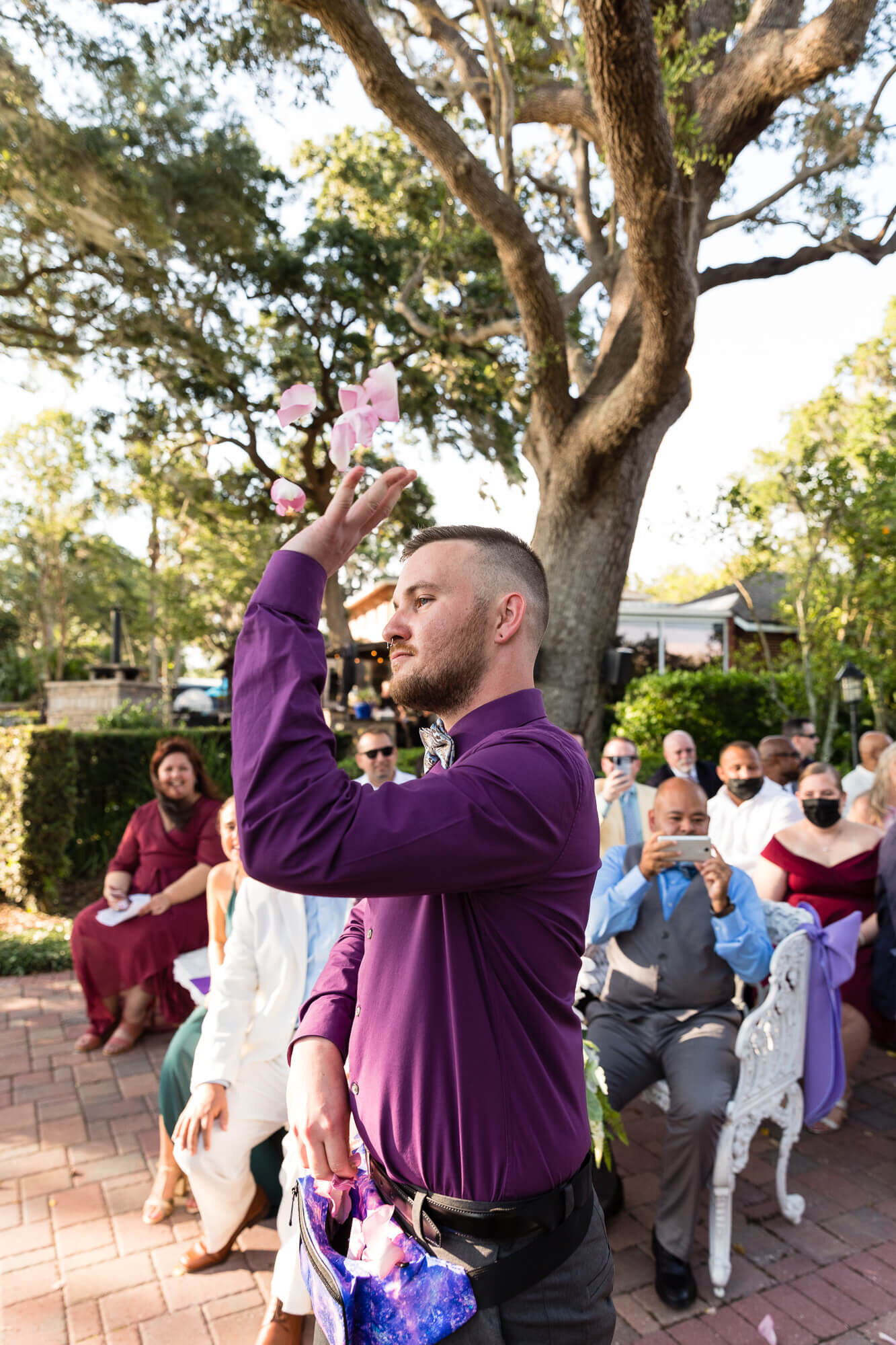  same sex wedding at Town Manor on the Lake B&B 