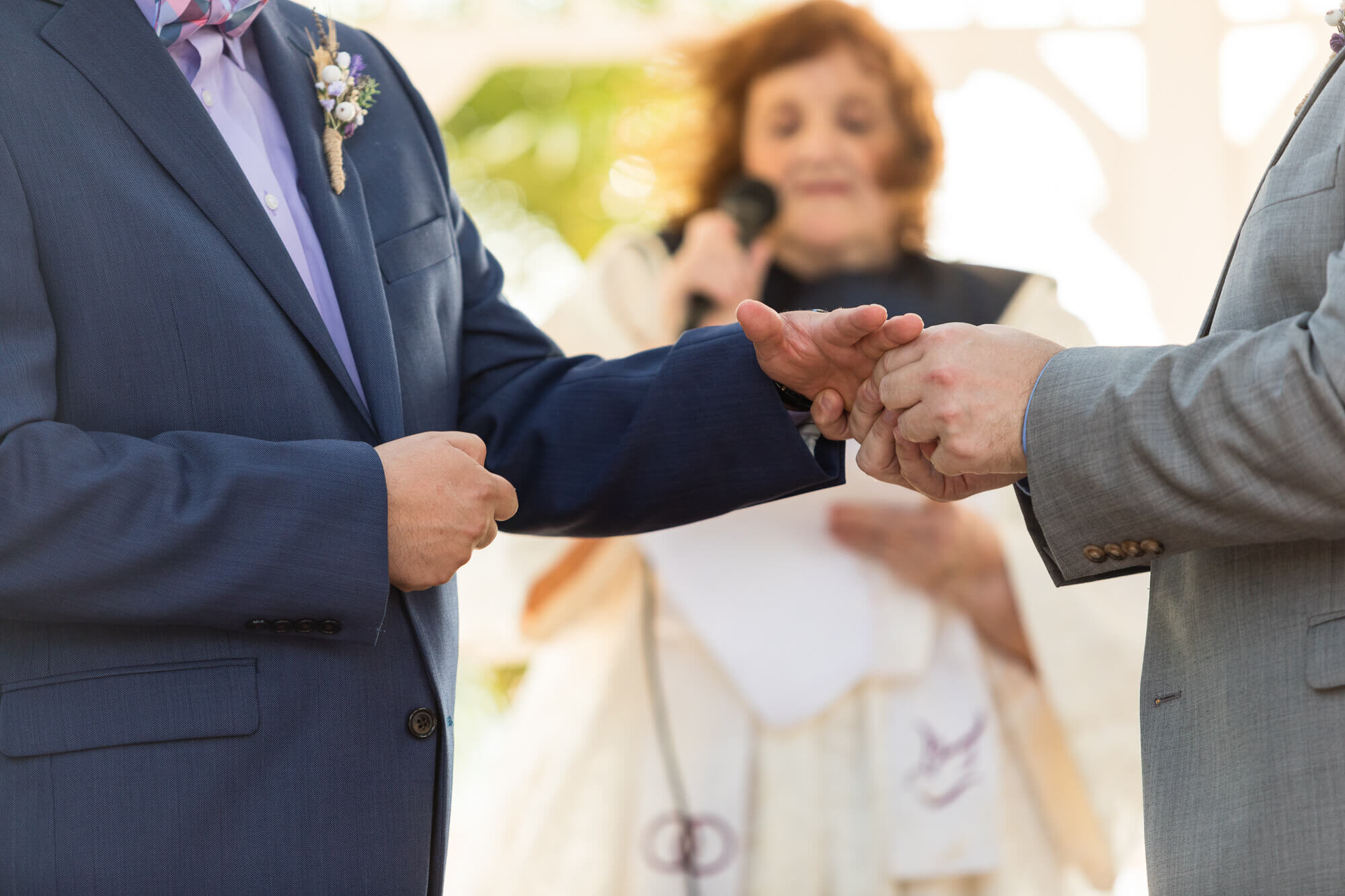  same sex wedding at Town Manor on the Lake B&B 