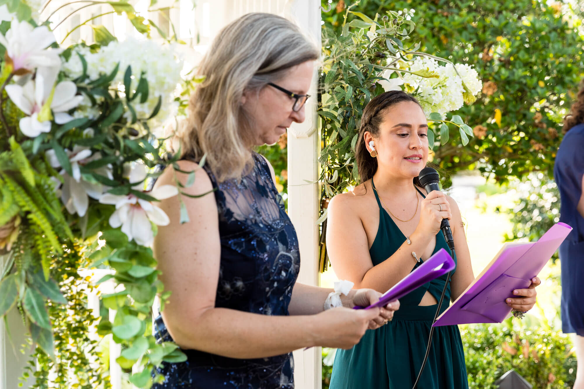  same sex wedding at Town Manor on the Lake B&B 