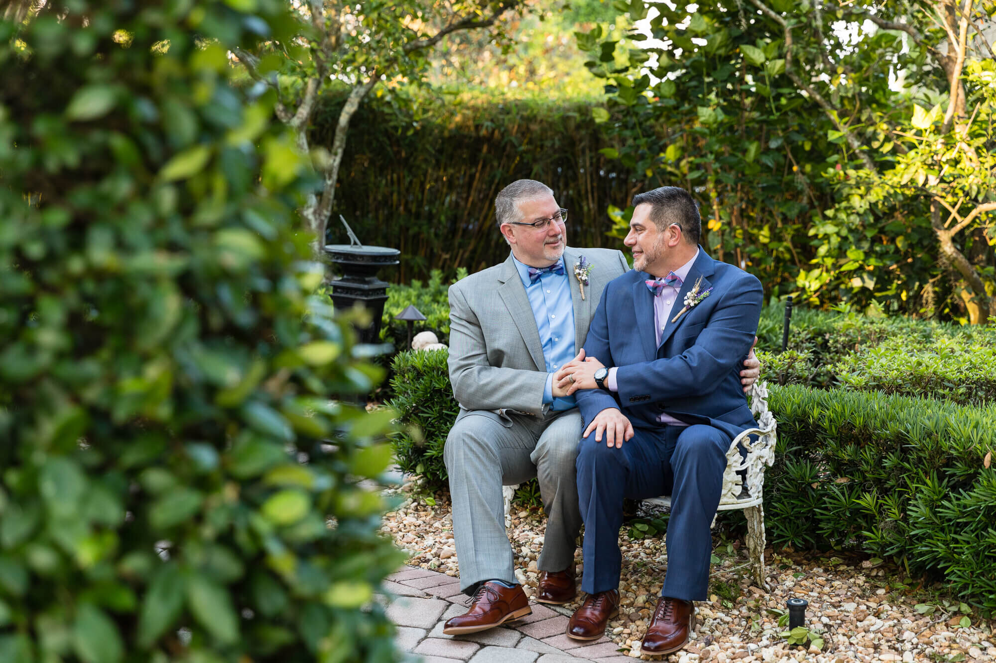  same sex wedding at Town Manor on the Lake B&B 