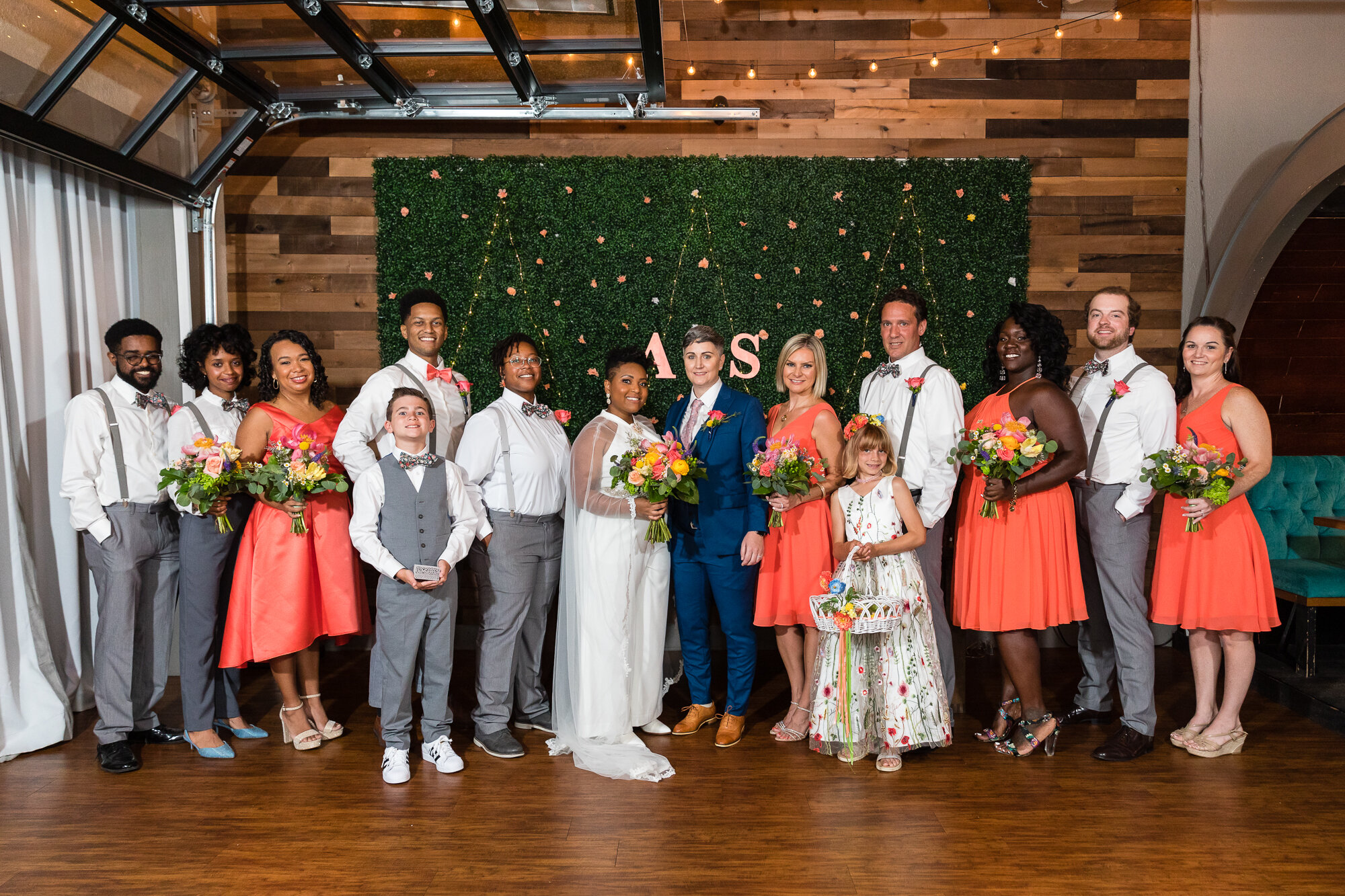  wedding at Orlando, Florida's Trellis 925 