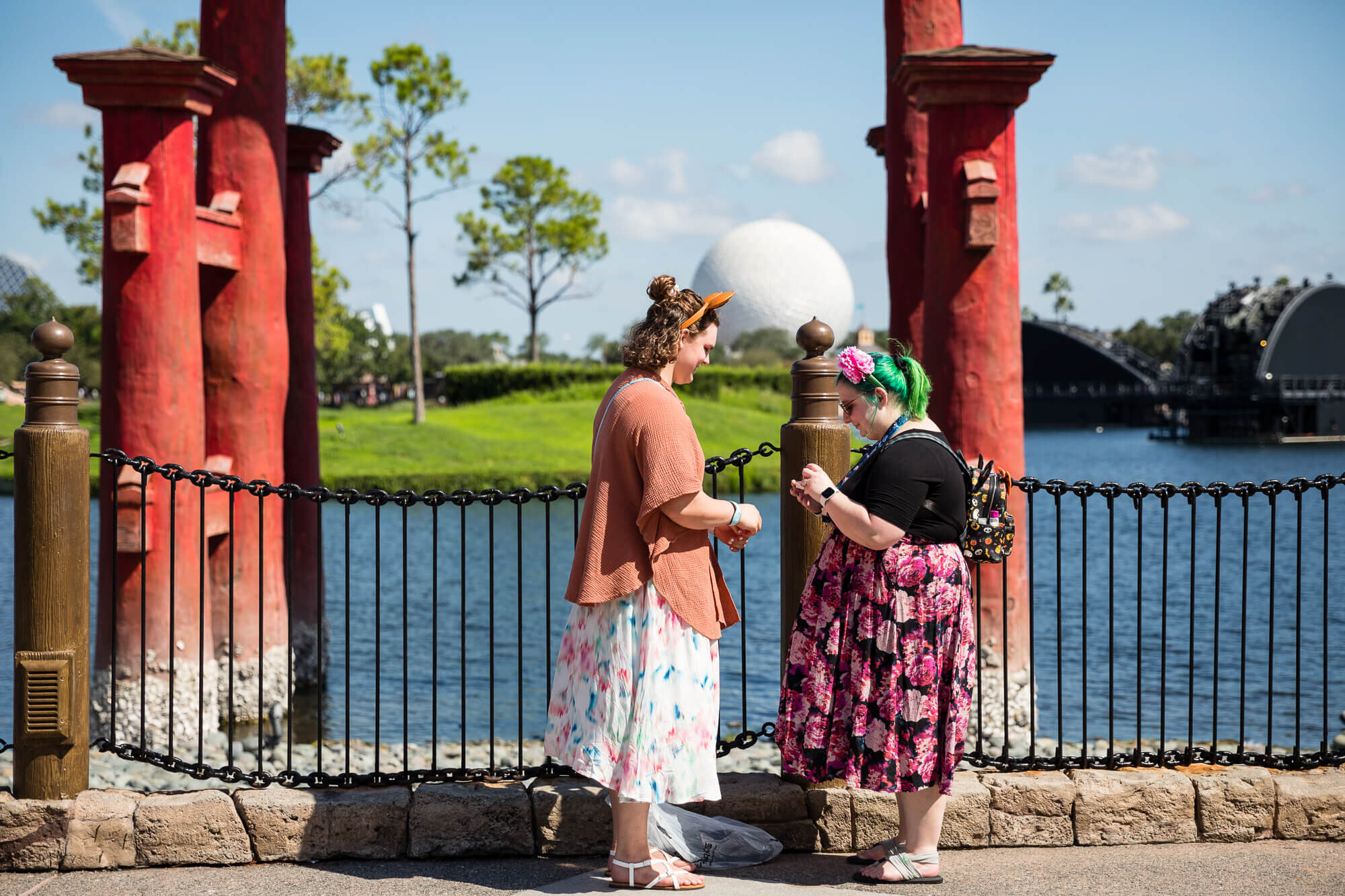  surprise marriage proposal at Epcot 