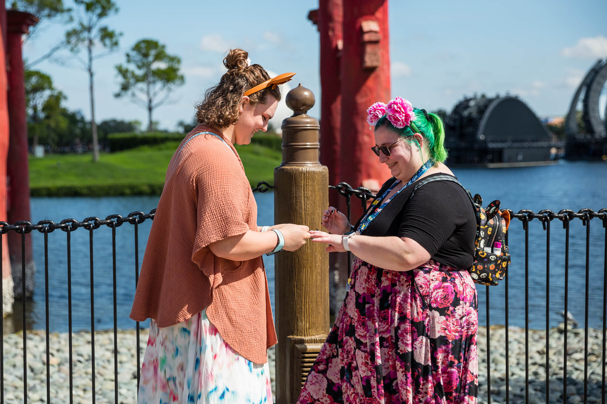  surprise marriage proposal at Epcot 