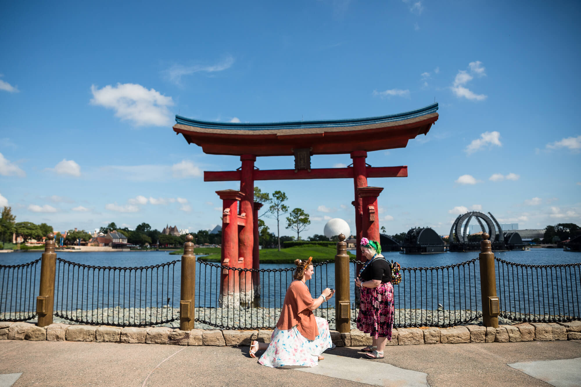  surprise marriage proposal at Epcot 