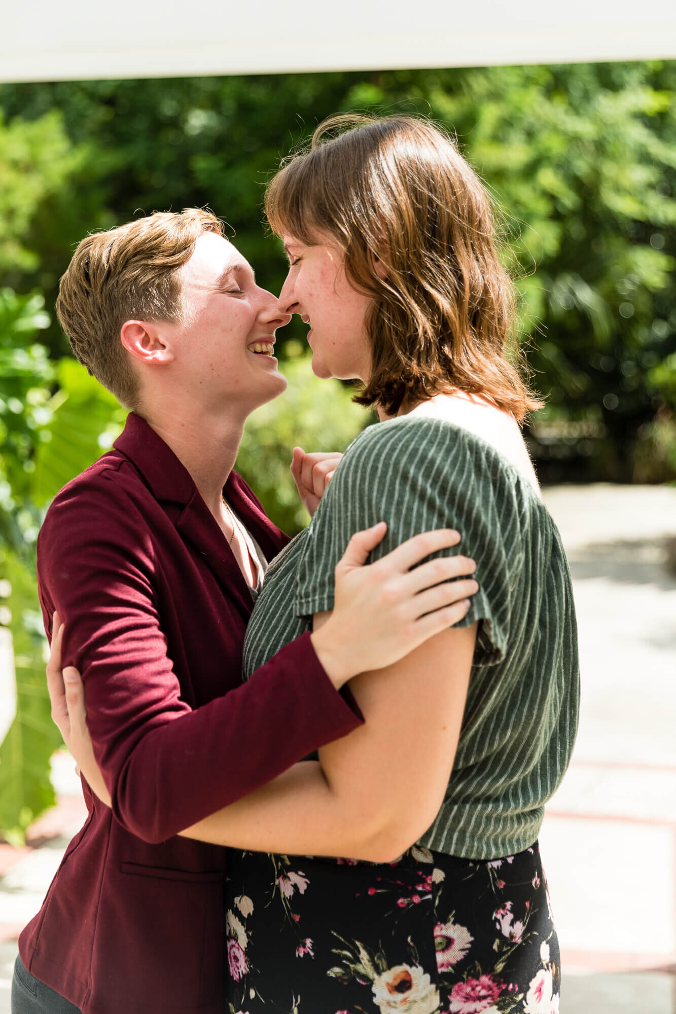  surprise marriage proposal at Leu Gardens, Orlando, Florida 