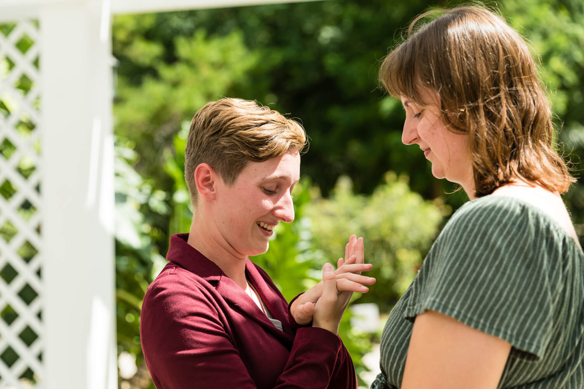  surprise marriage proposal at Leu Gardens, Orlando, Florida 