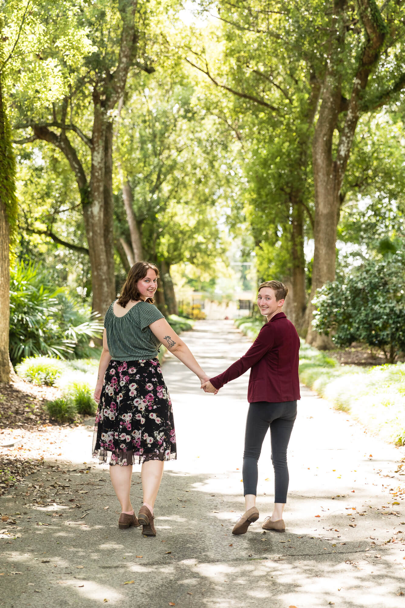  surprise marriage proposal at Leu Gardens, Orlando, Florida 