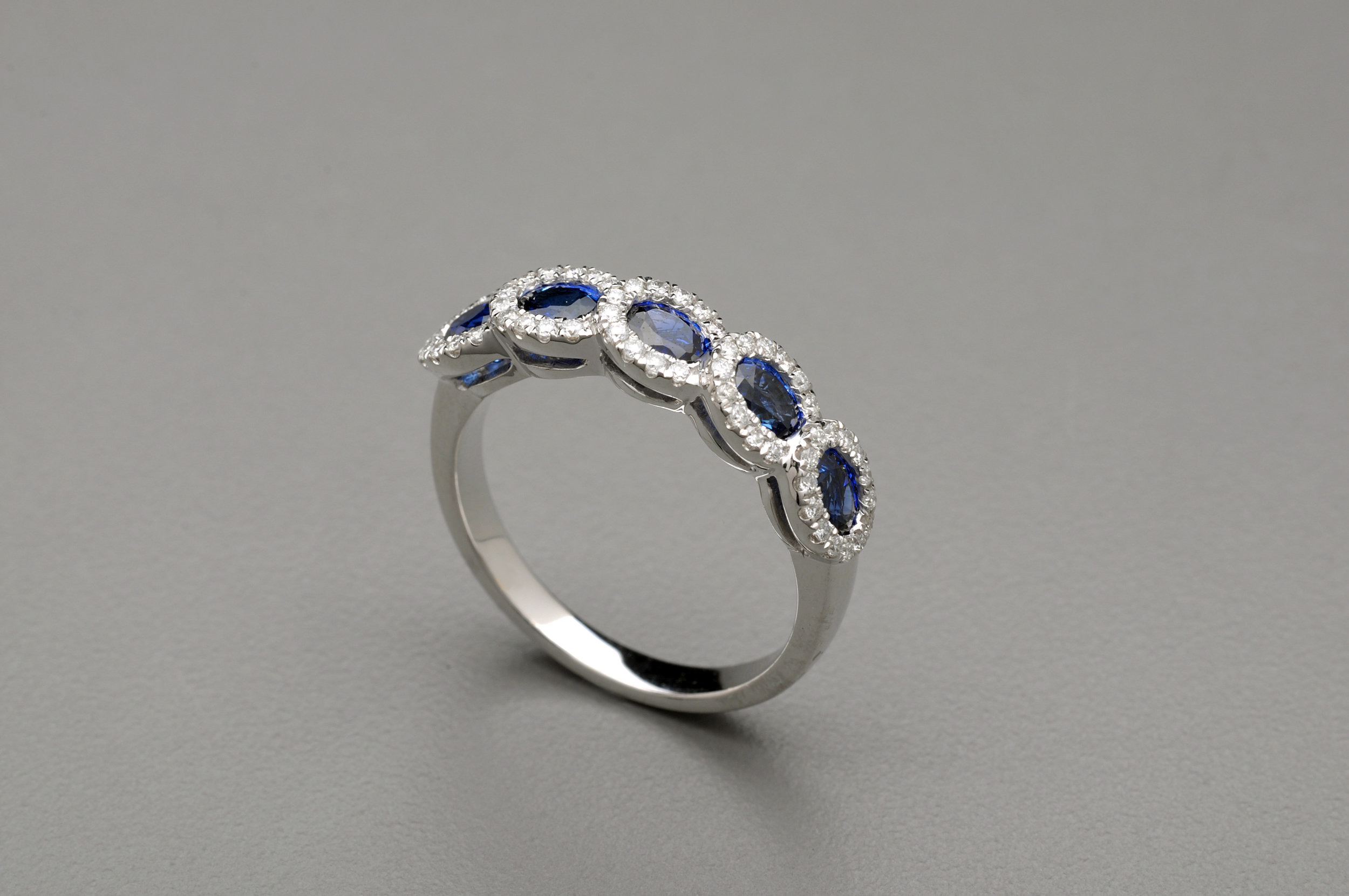 Sapphire and Diamond Ring