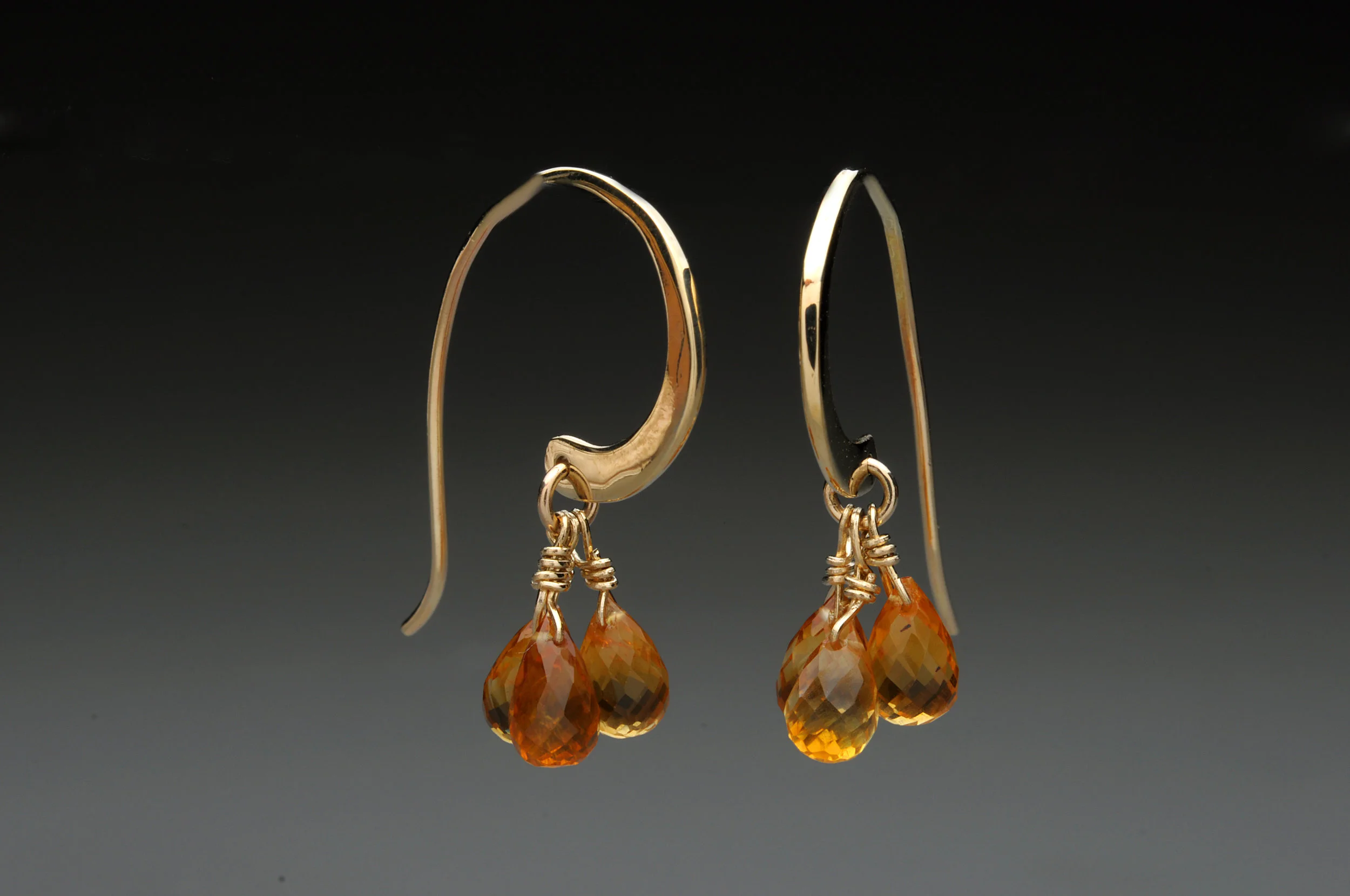 Citrine Brio Earrings