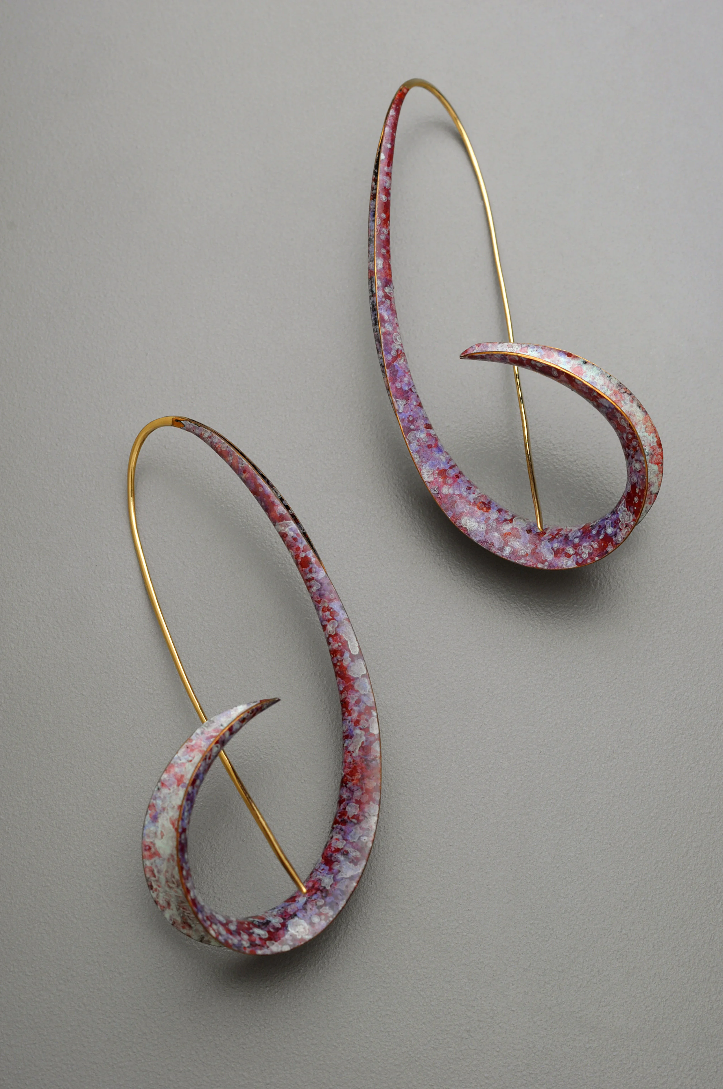 Patina "Clef" Earrings