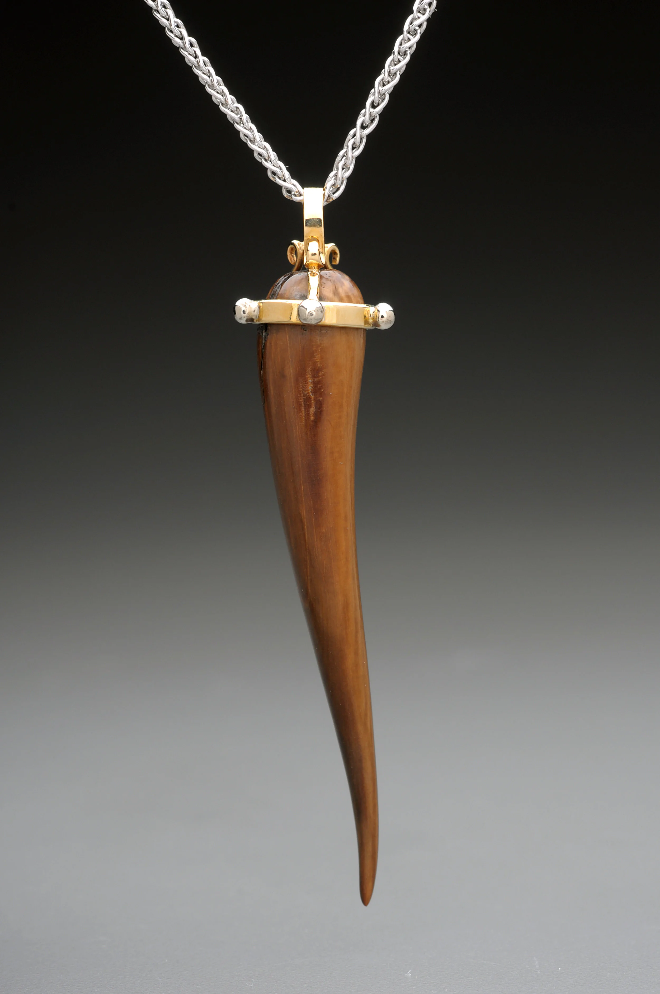 Mammoth Tusk "Horn" Pendant