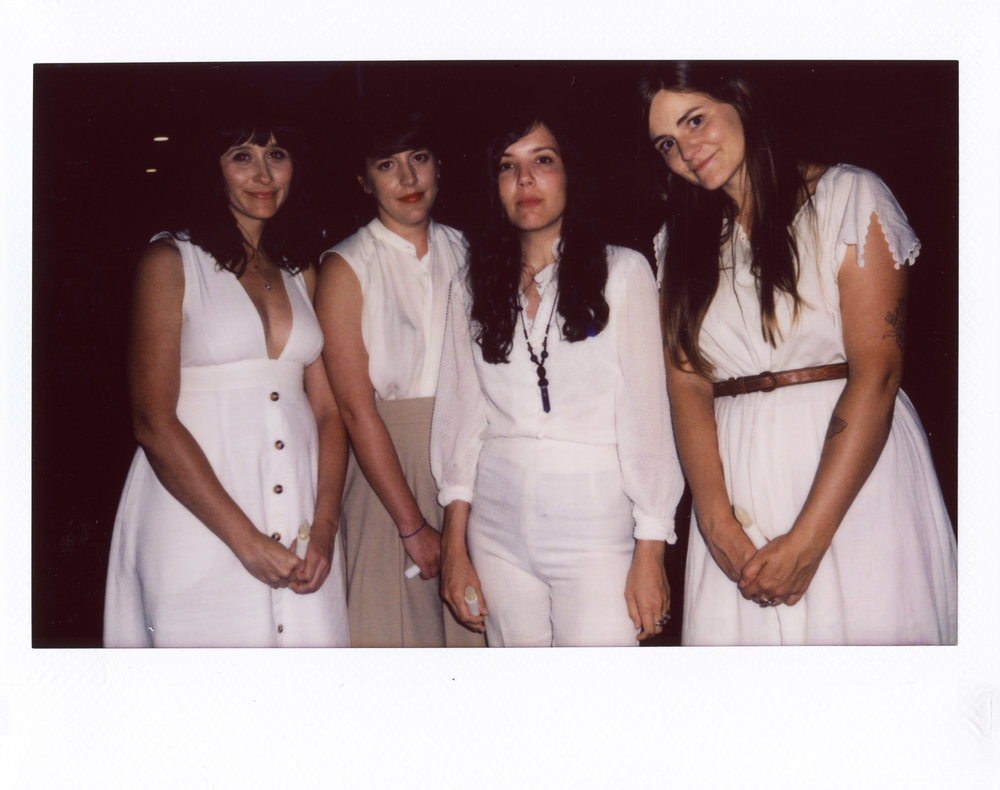  Side stage with the choir (Ashley Wilcoxson, Caitlin Rose, Tristen, Erin Rae McKaskle) 