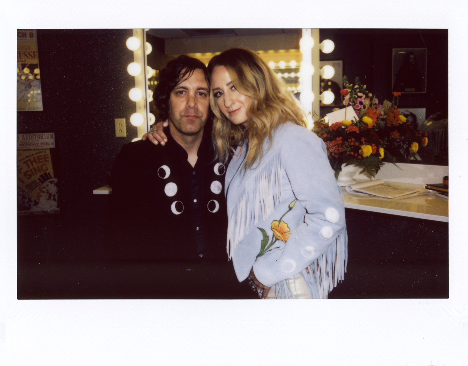 Jeremy and Margo backstage