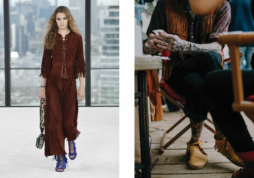 Longchamp & Luck Reunion street style