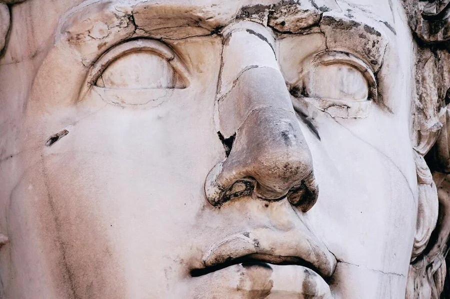 The sculpture gardens at the Vatican