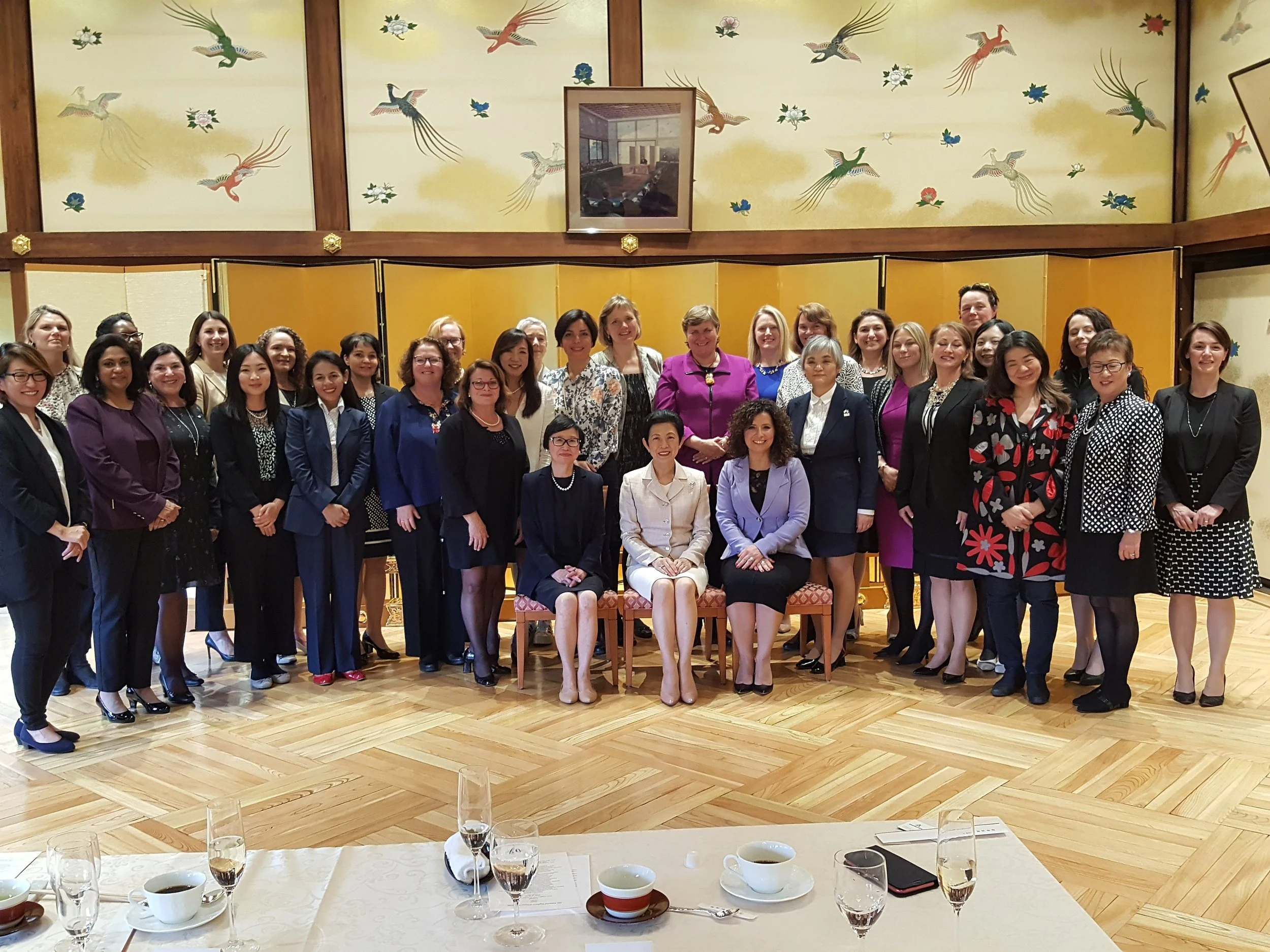 Private lunch with her Imperial Highness Princess Takamado