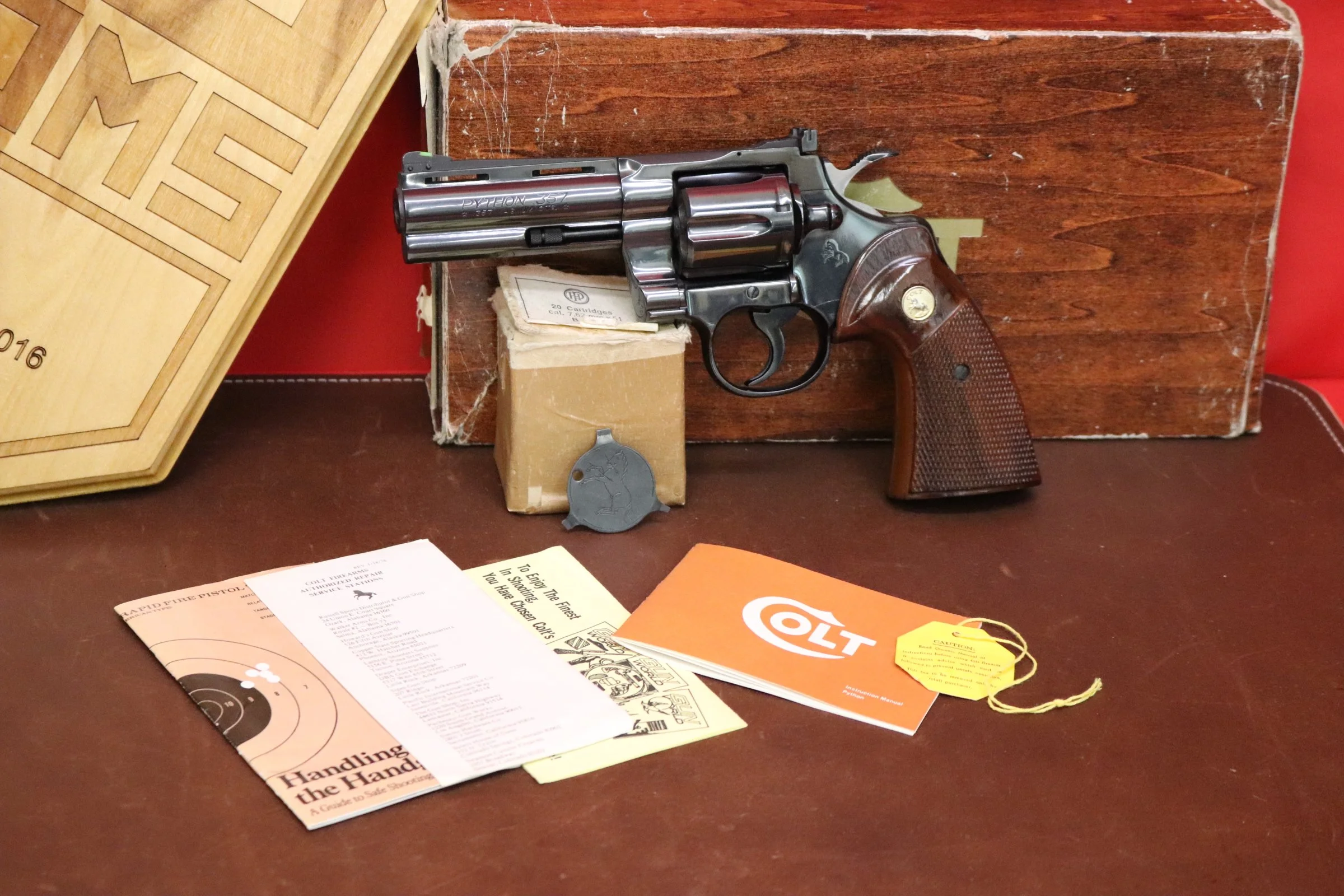 1978 BOXED Colt Python -- 4